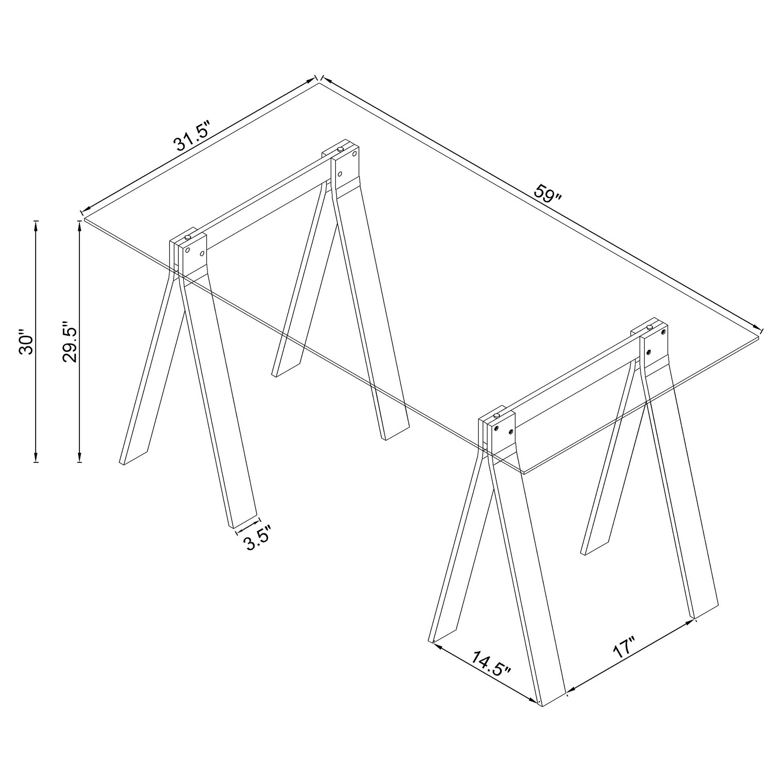 Amaturo Writing Desk - Luxury Home Furniture (MI)