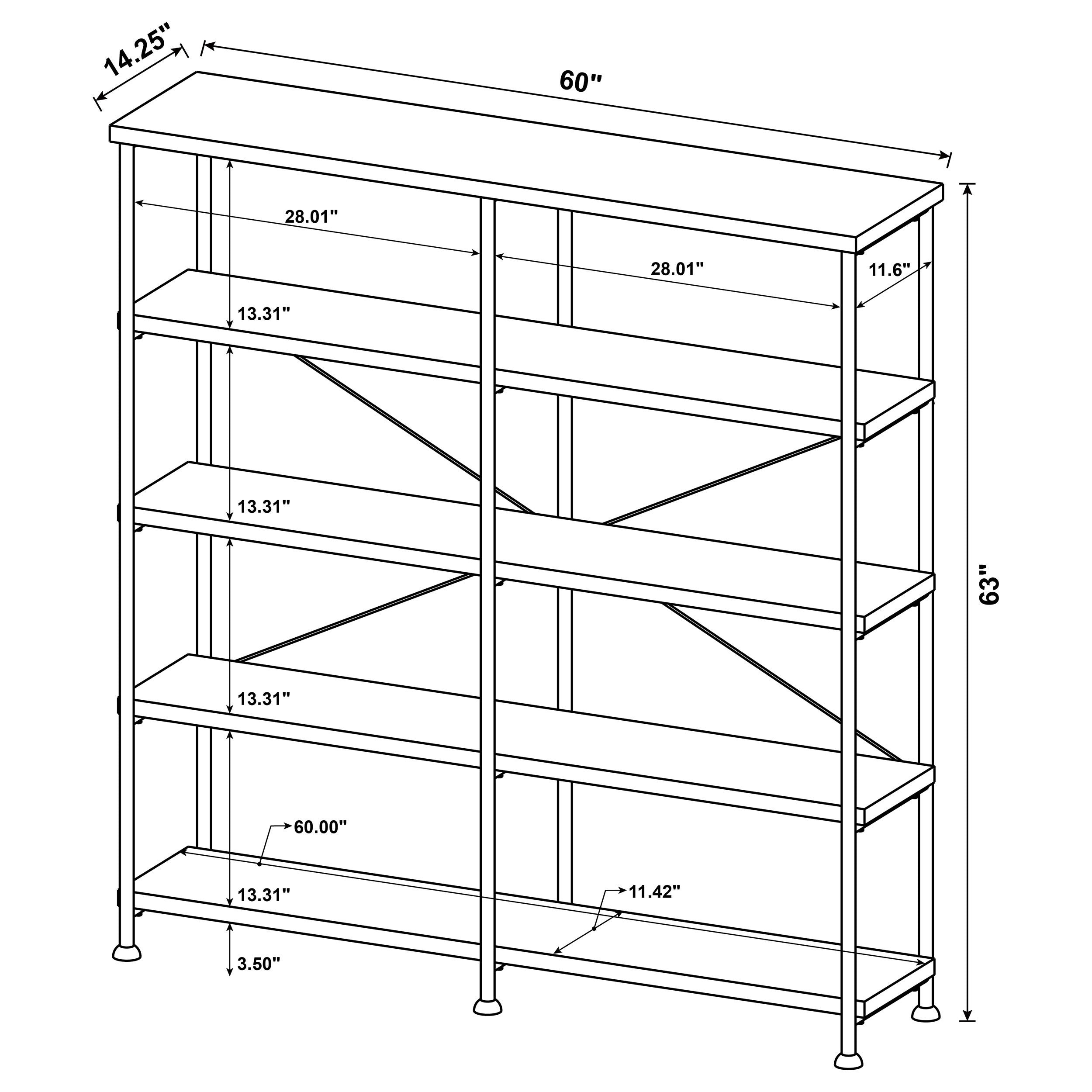 Analiese Bookshelf - Luxury Home Furniture (MI)