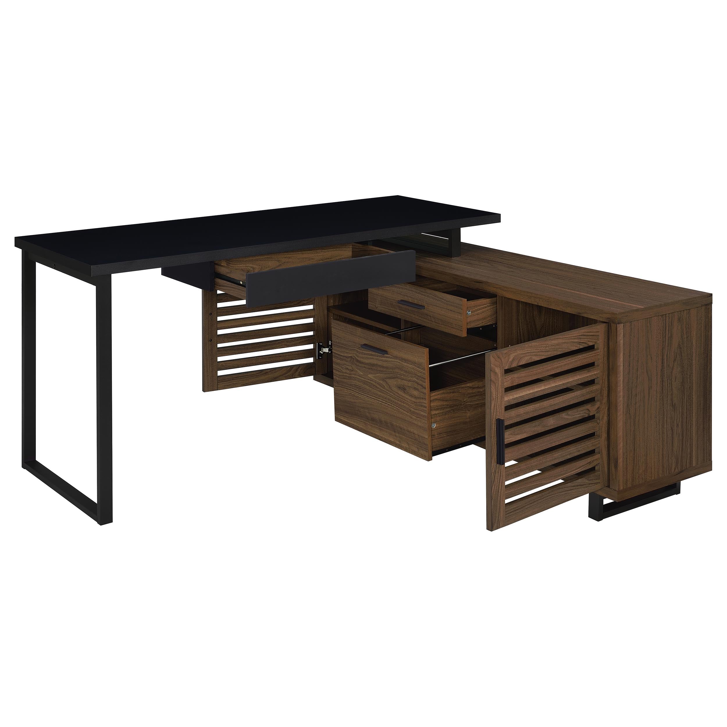 Maddox L-Shape Desk - Luxury Home Furniture (MI)