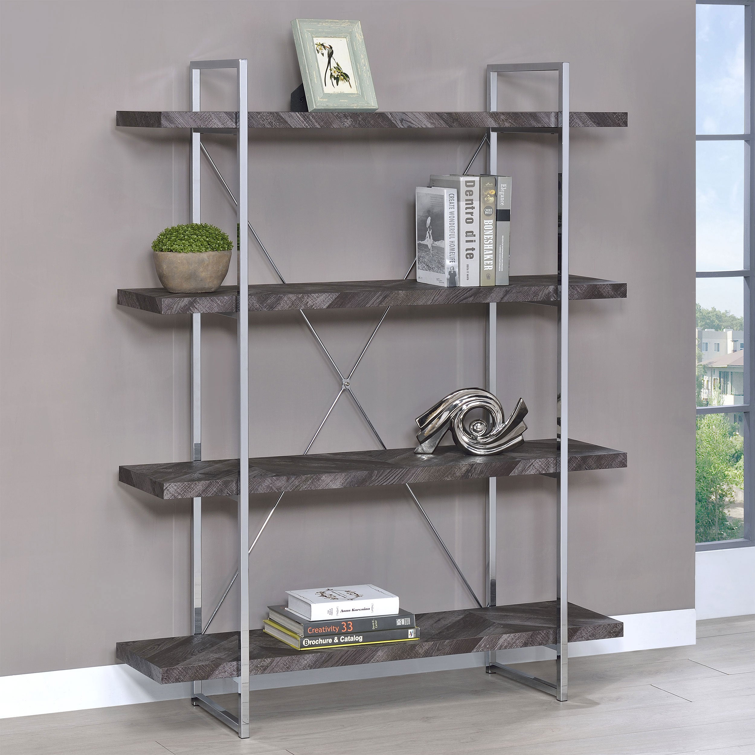Grimma Bookshelf - Luxury Home Furniture (MI)