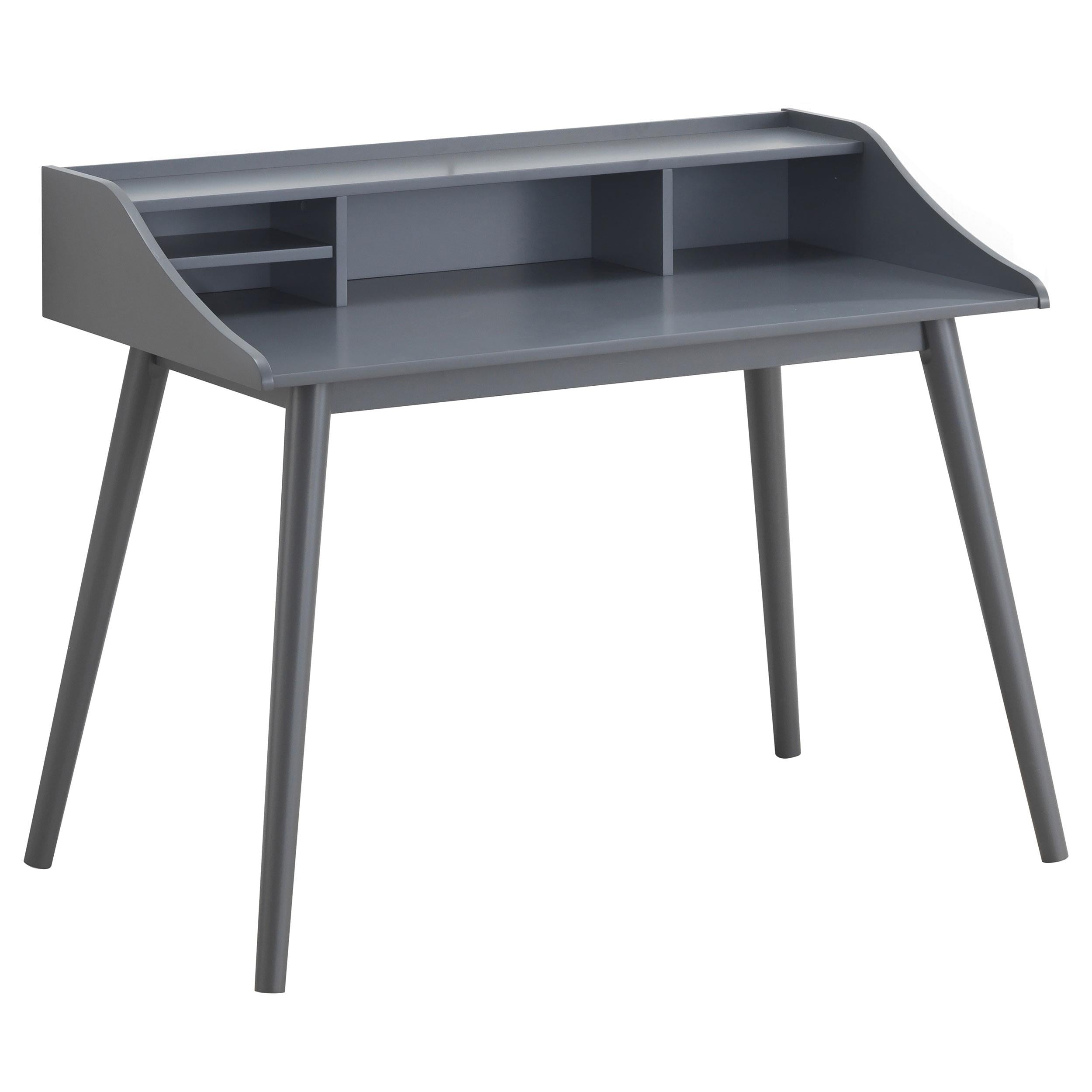 Percy 4-compartment Writing Desk Grey - Luxury Home Furniture (MI)