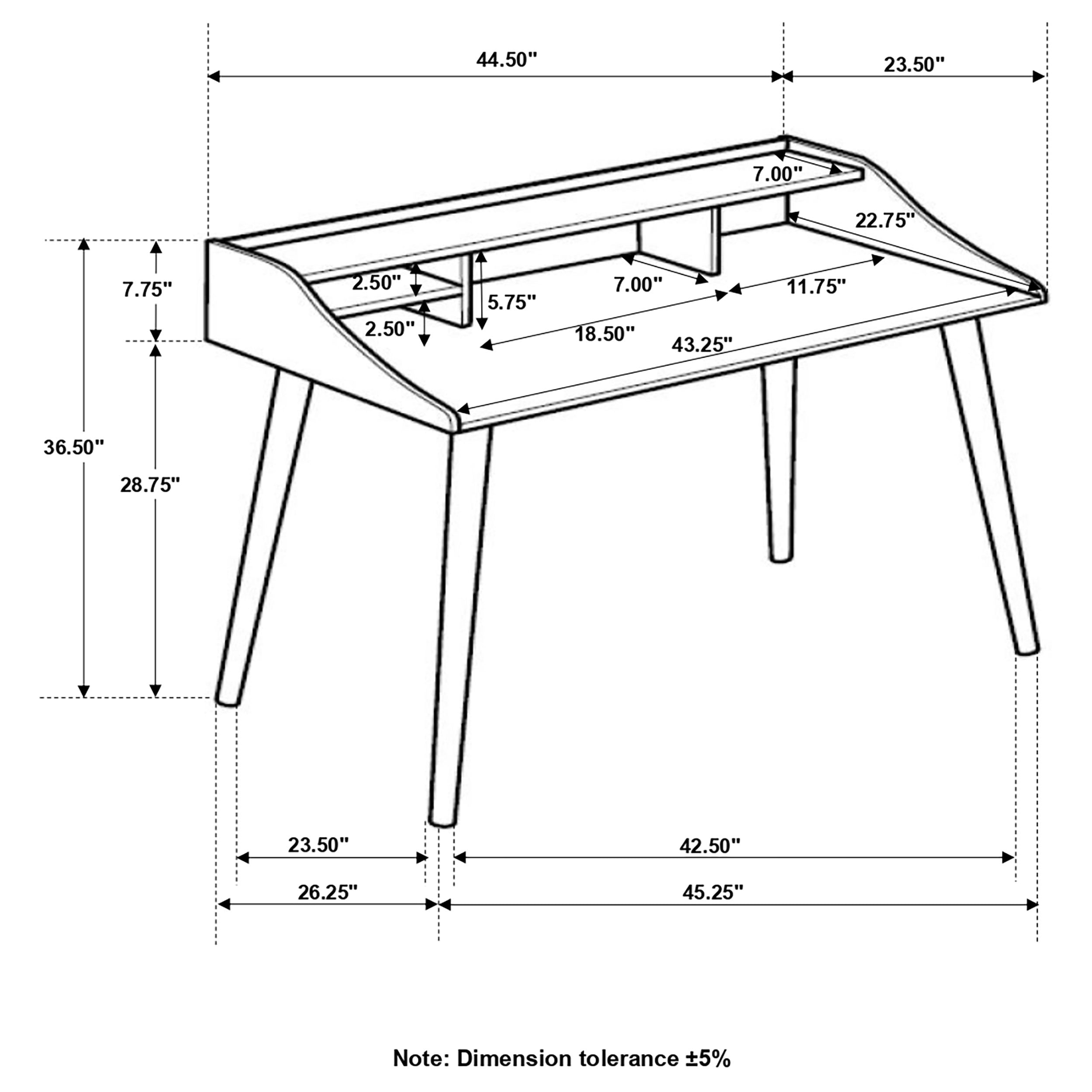 Percy Writing Desk - Luxury Home Furniture (MI)