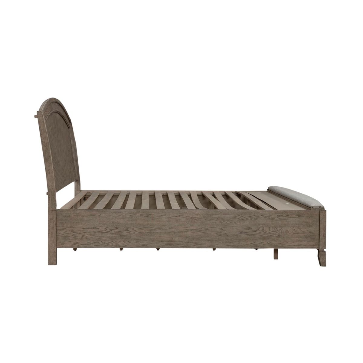 Liberty Furniture Avalon King Panel Storage Bed in Burnished Beige - Luxury Home Furniture (MI)