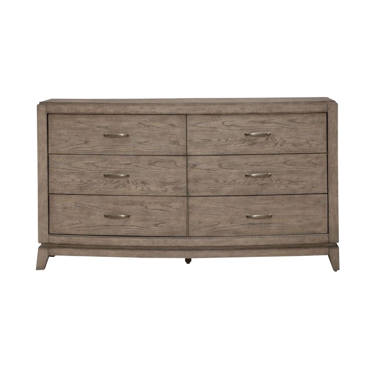 Liberty Furniture Avalon 6 Drawer Dresser in Burnished Beige