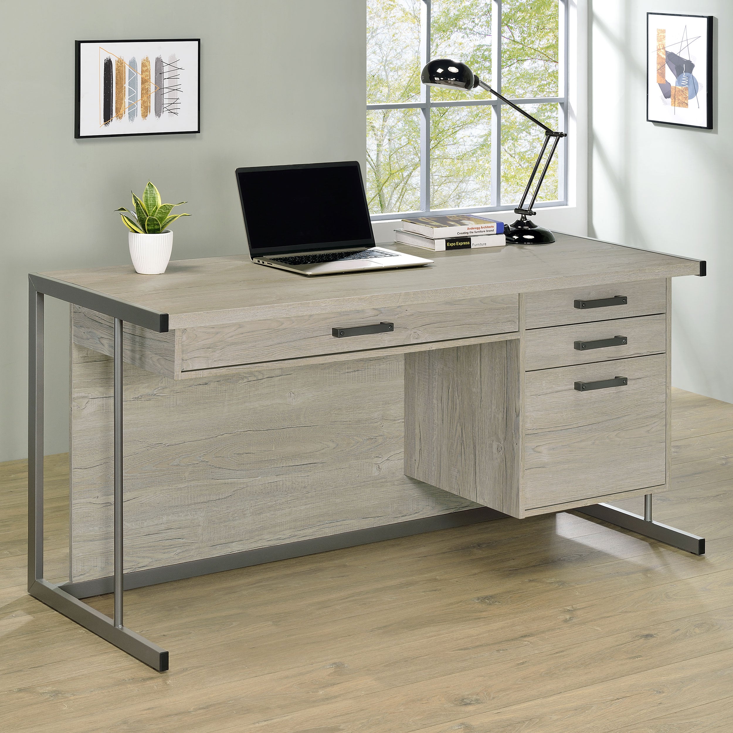 Loomis Computer Desk - Luxury Home Furniture (MI)