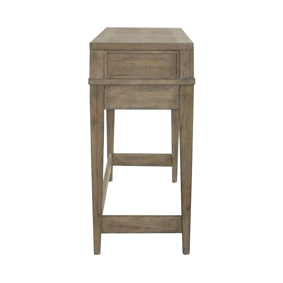 Liberty Furniture Devonshire Console Bar Table in Weathered Sandstone - Luxury Home Furniture (MI)