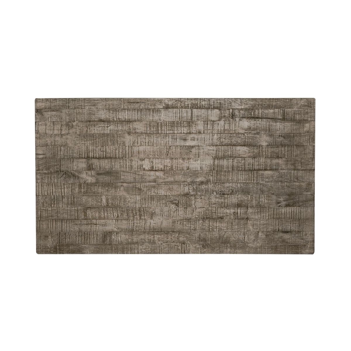 Liberty Furniture Laurel Bluff Cocktail Table in Antique White with Dusty Gray Top - Luxury Home Furniture (MI)