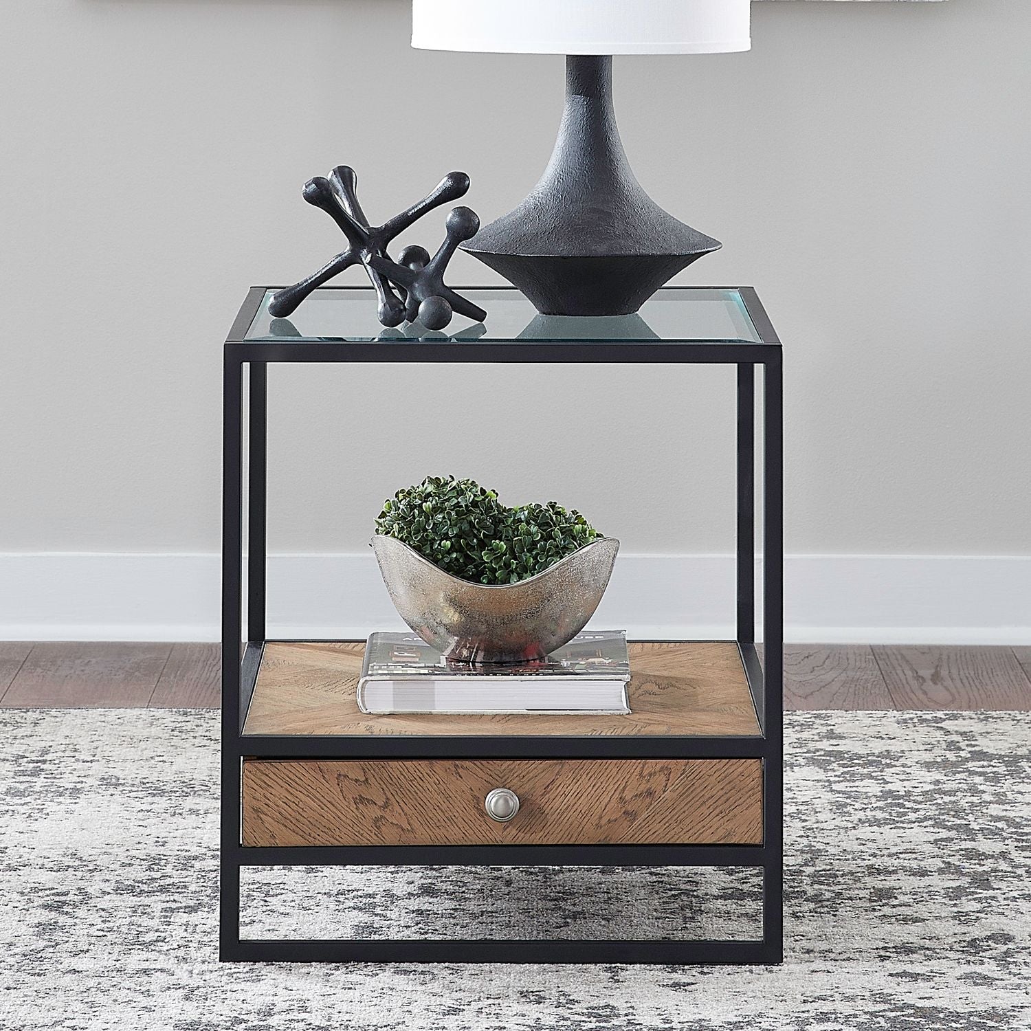 Bedford Drawer End Table image