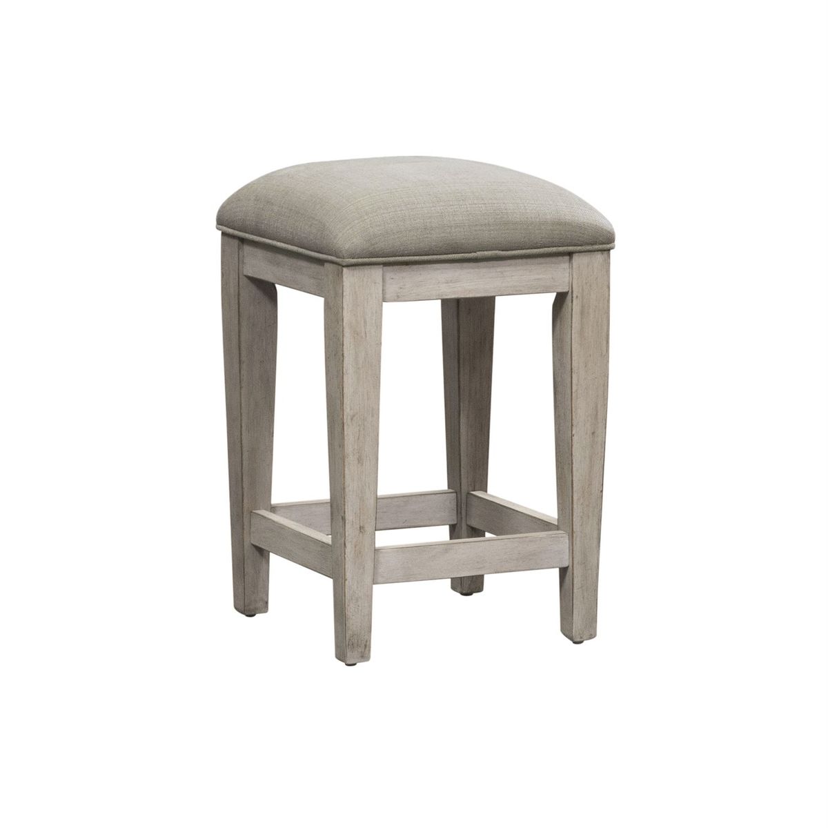 Liberty Heartland Console Stool in Antique White - Luxury Home Furniture (MI)