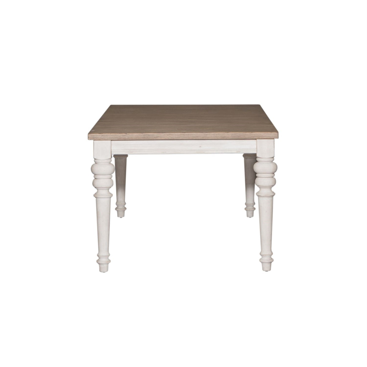 Liberty Furniture Heartland Rectangular Leg Table in Antique White - Luxury Home Furniture (MI)