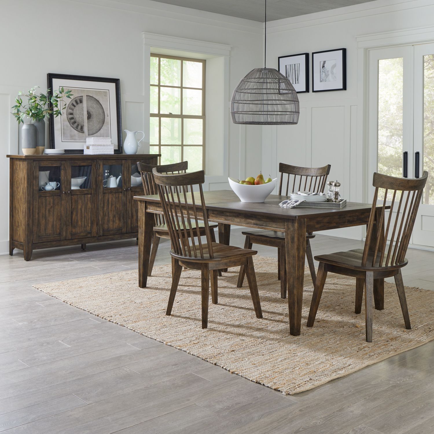 Midland Falls 5 Piece Rectangular Table Set image