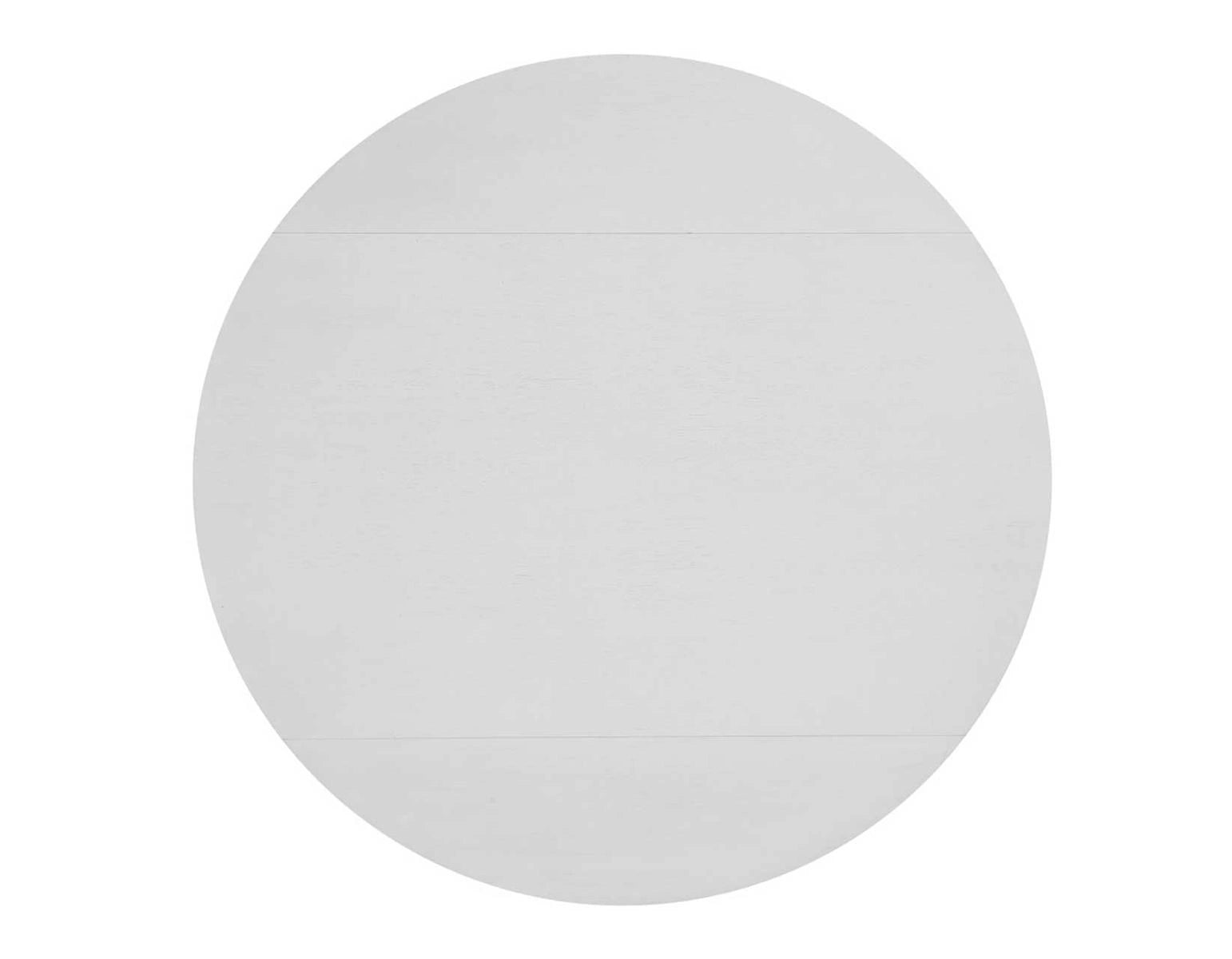 Steve Silver Naples Dining Table in Antiqued White