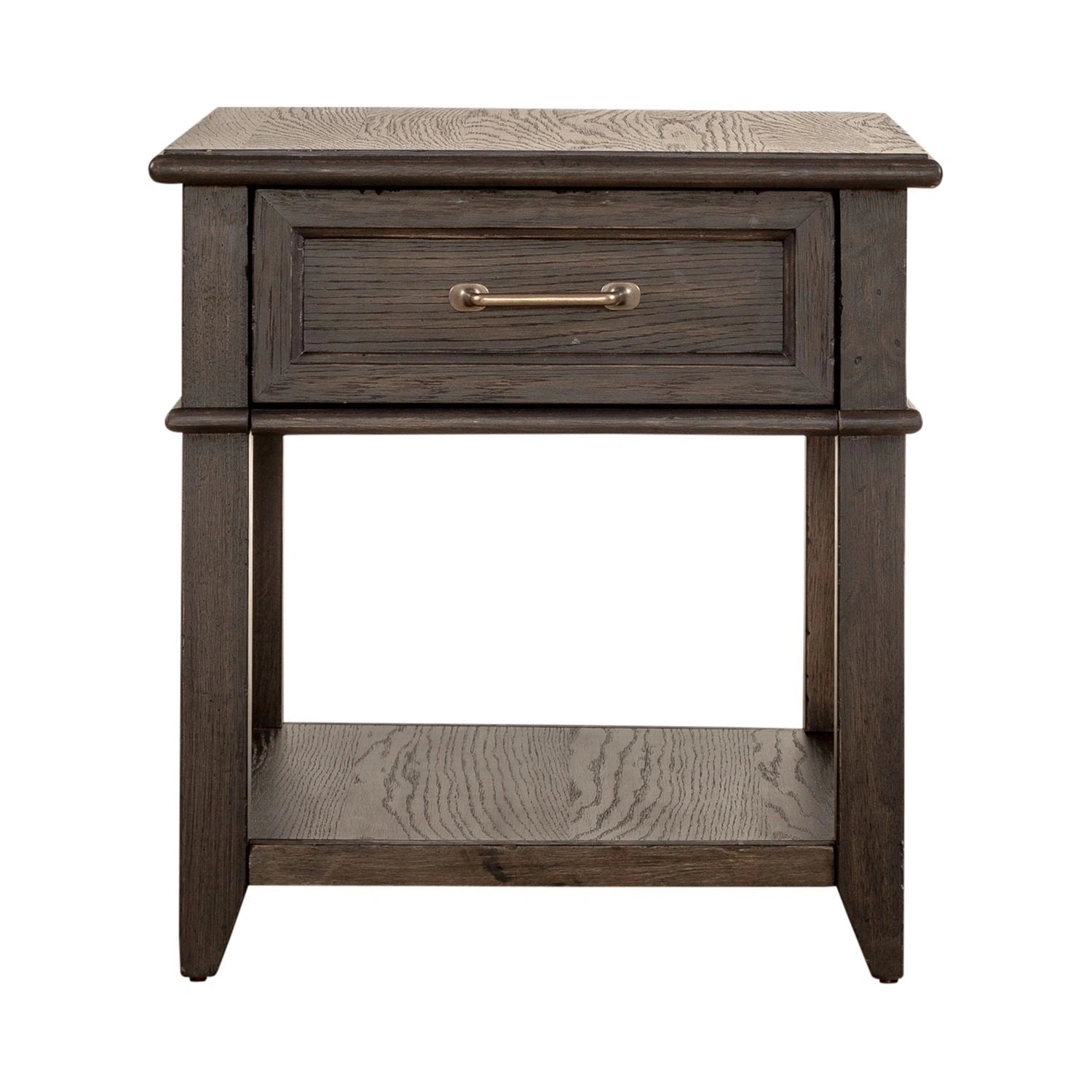 Mill Creek Drawer End Table in Peppercorn image