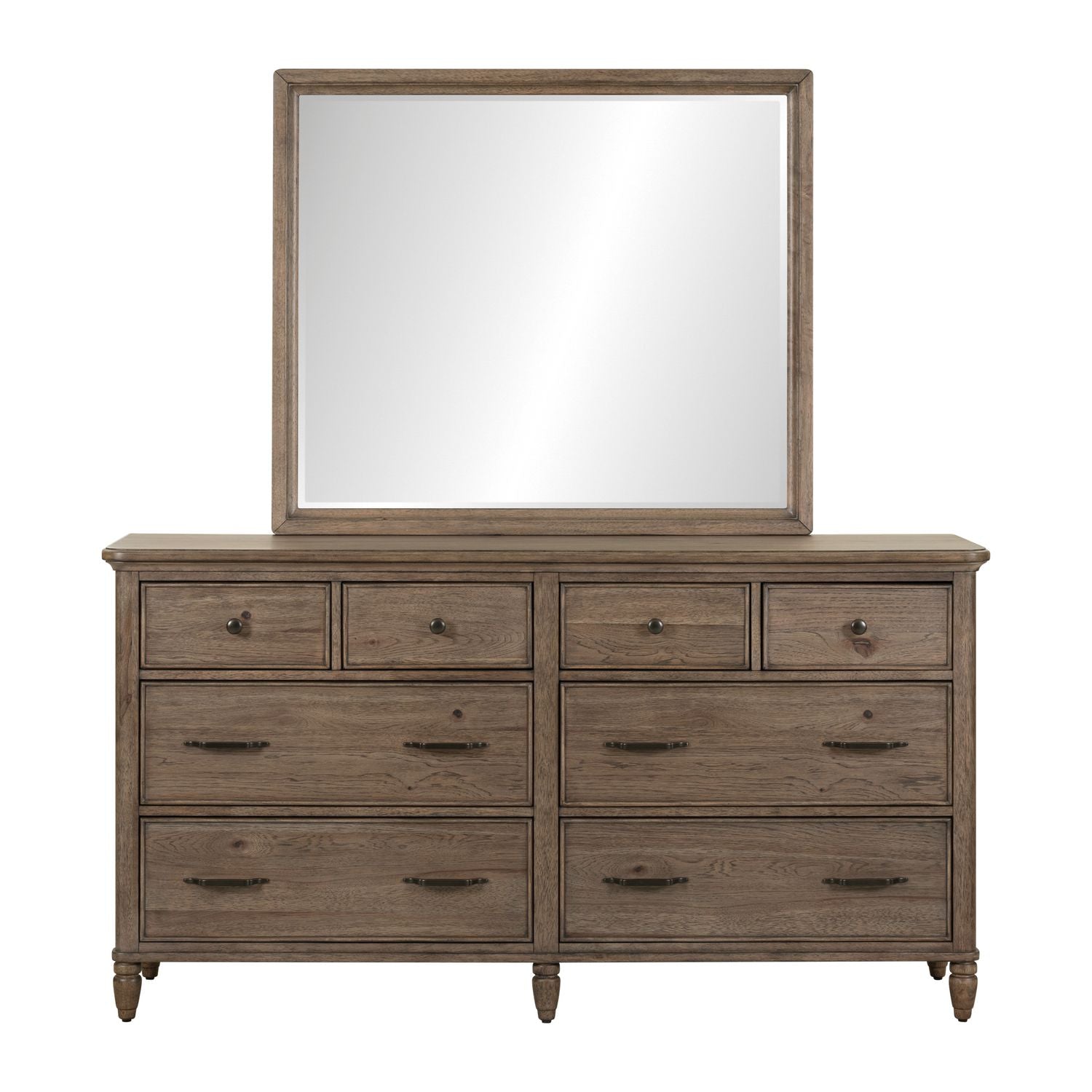 Hickory Grove Dresser & Mirror image