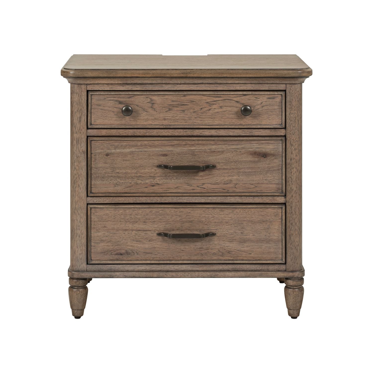 Hickory Grove Nightstand w/ Charging Station image