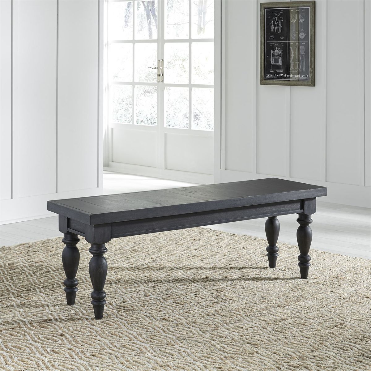 Liberty Furniture Harvest Home Backless Bench (RTA) in Chalkboard - Luxury Home Furniture (MI)