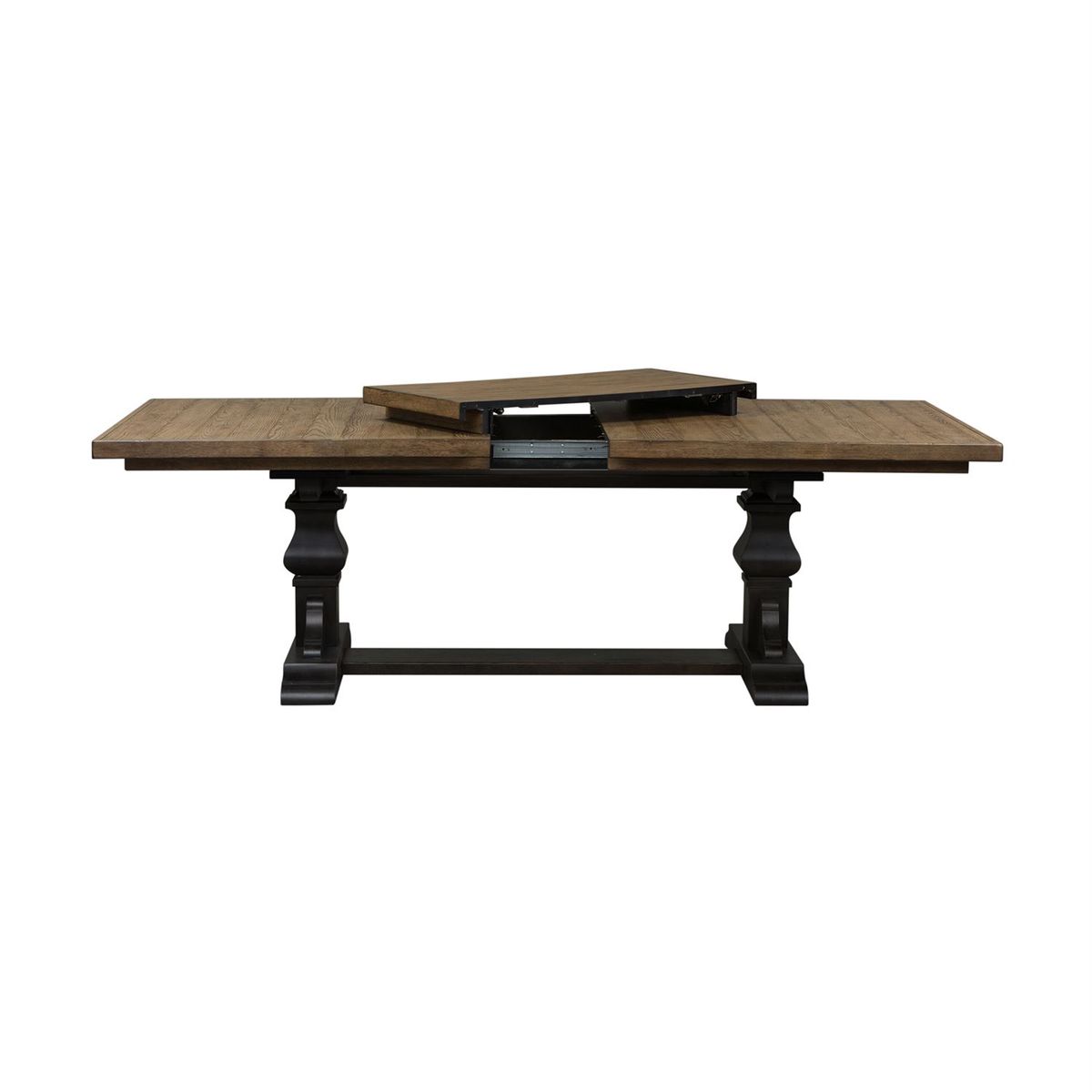 Liberty Furniture Harvest Home Trestle Dining Table in Chalkboard - Luxury Home Furniture (MI)