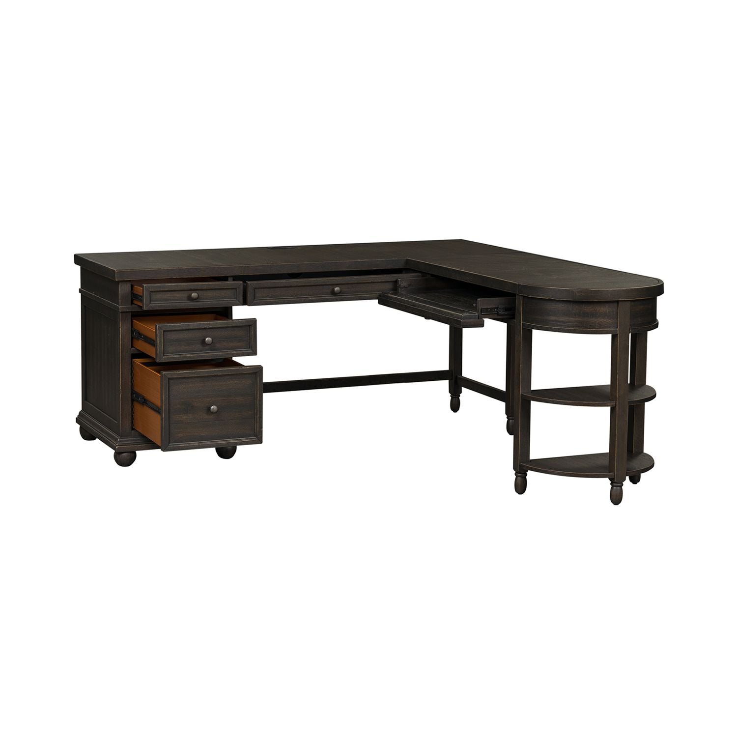 Harvest Home L Shaped Desk Set