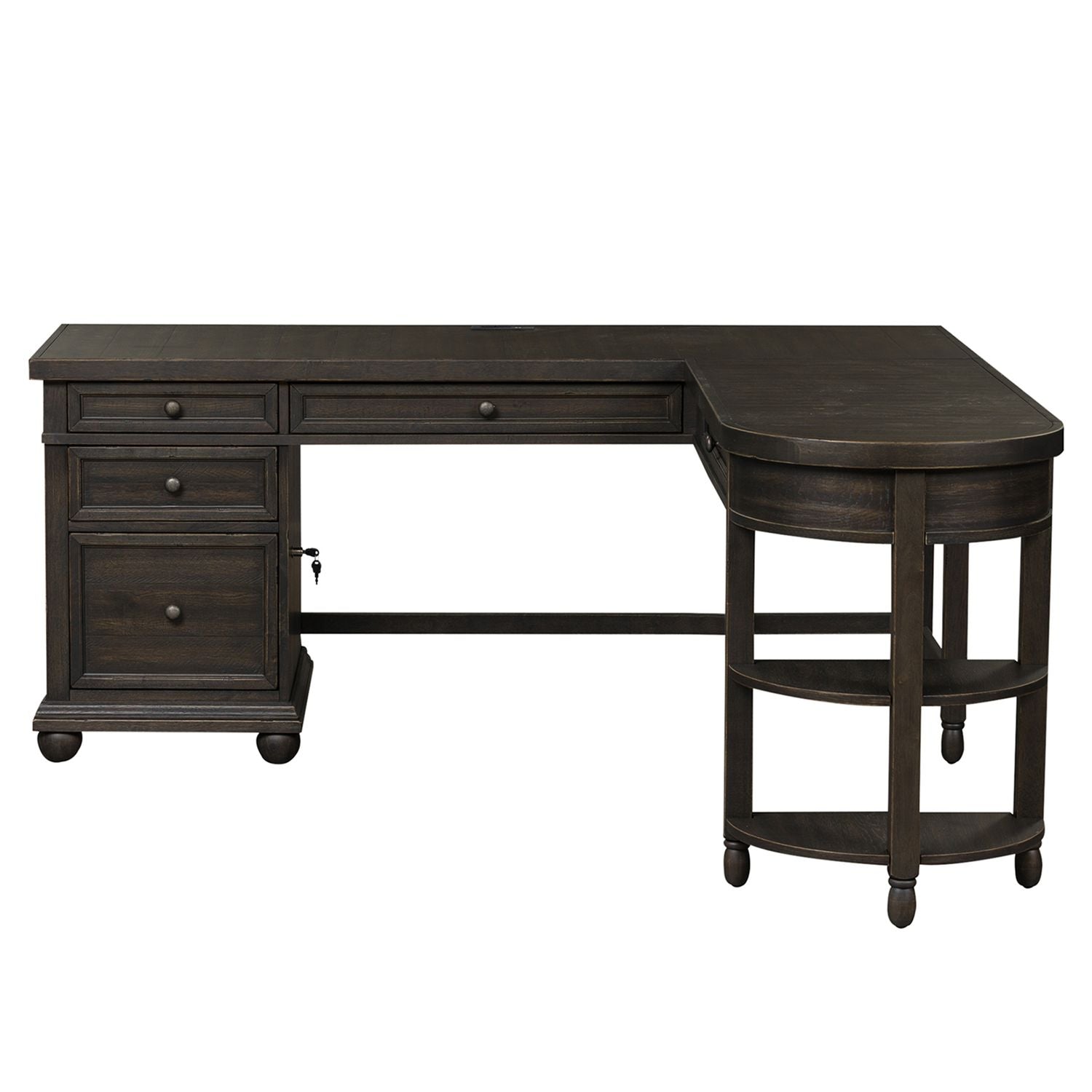 Harvest Home Opt L Shaped Desk Set