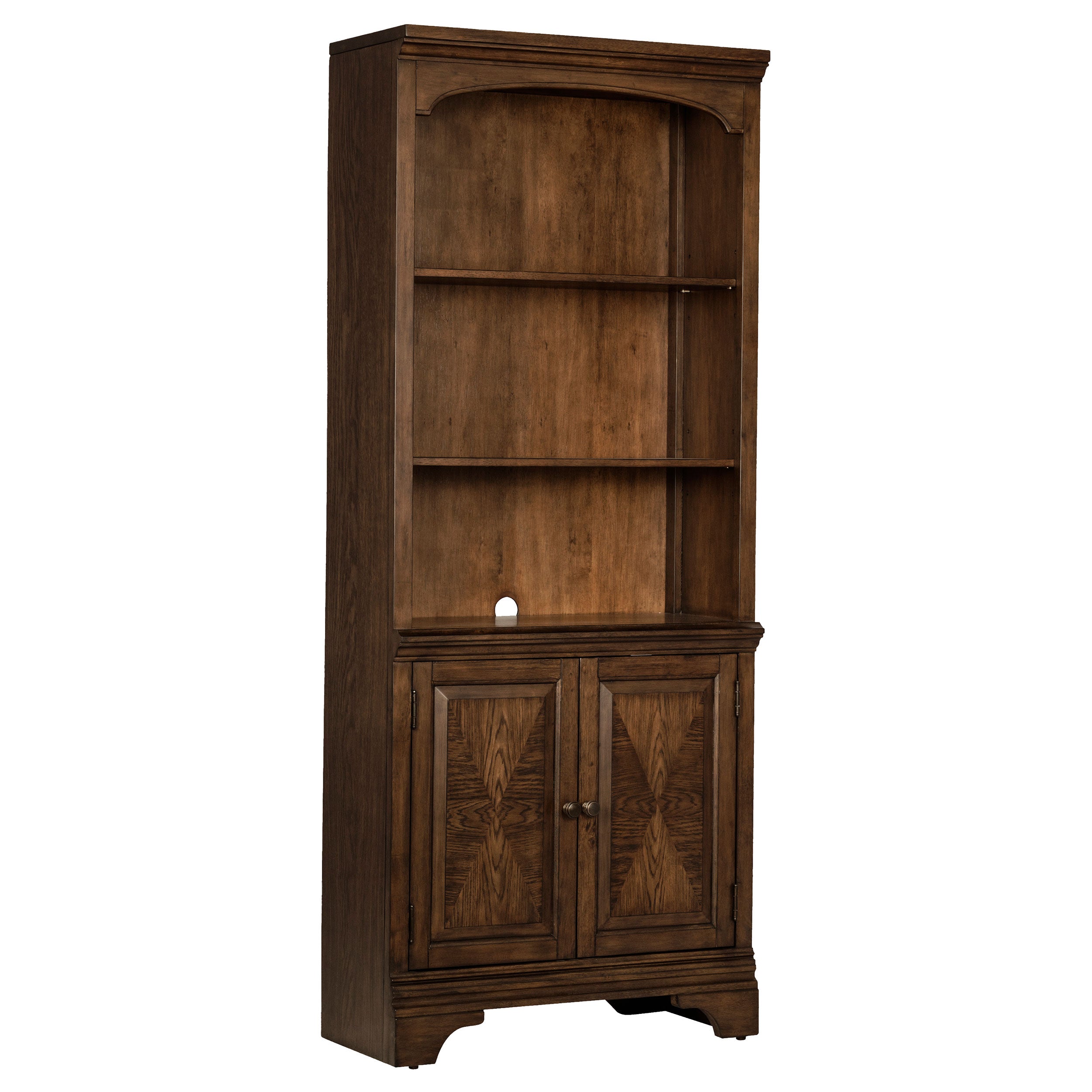 Hartshill Bookcase with Cabinet - Luxury Home Furniture (MI)