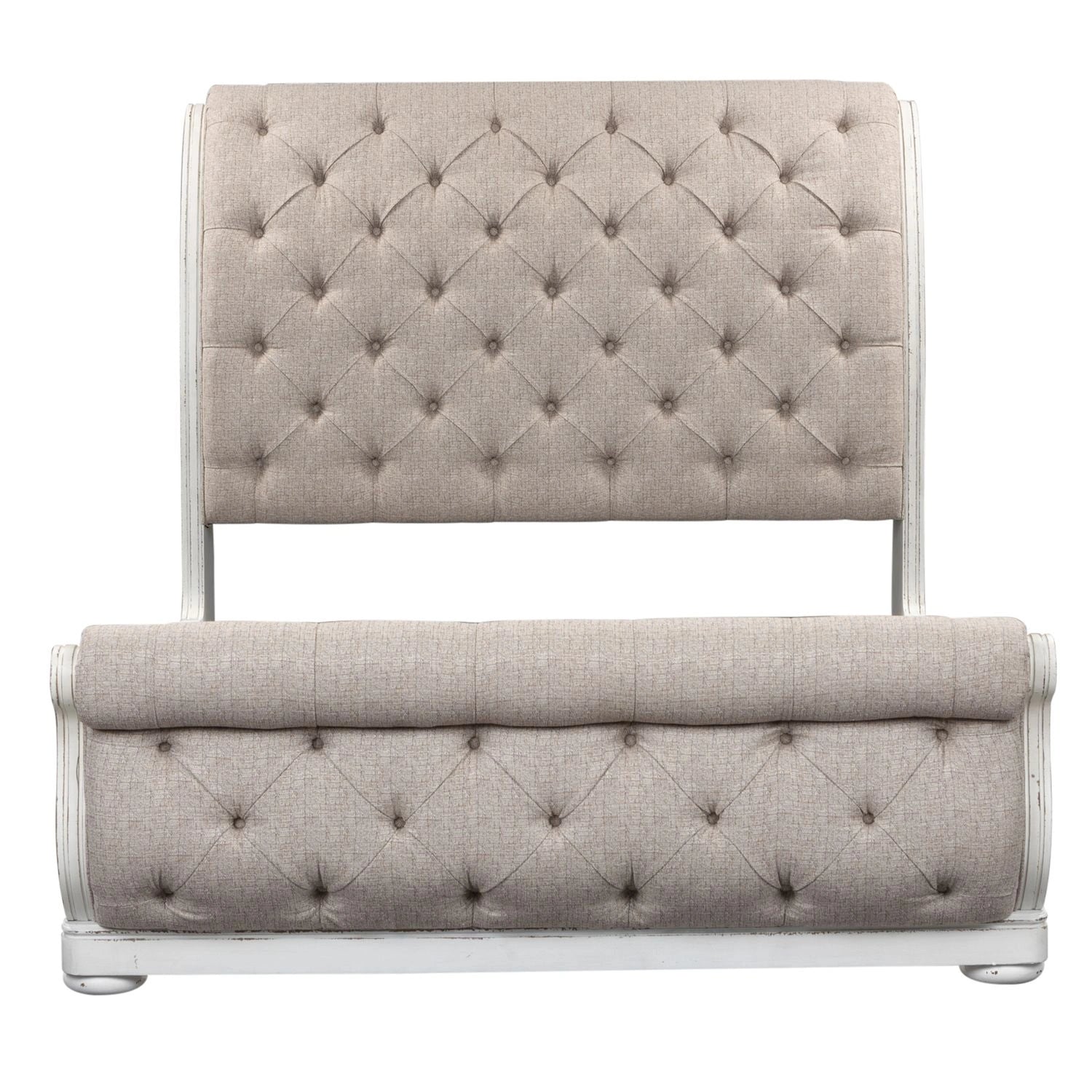 Magnolia Manor Uph Sleigh Bed, Dresser & Mirror, Night Stand image