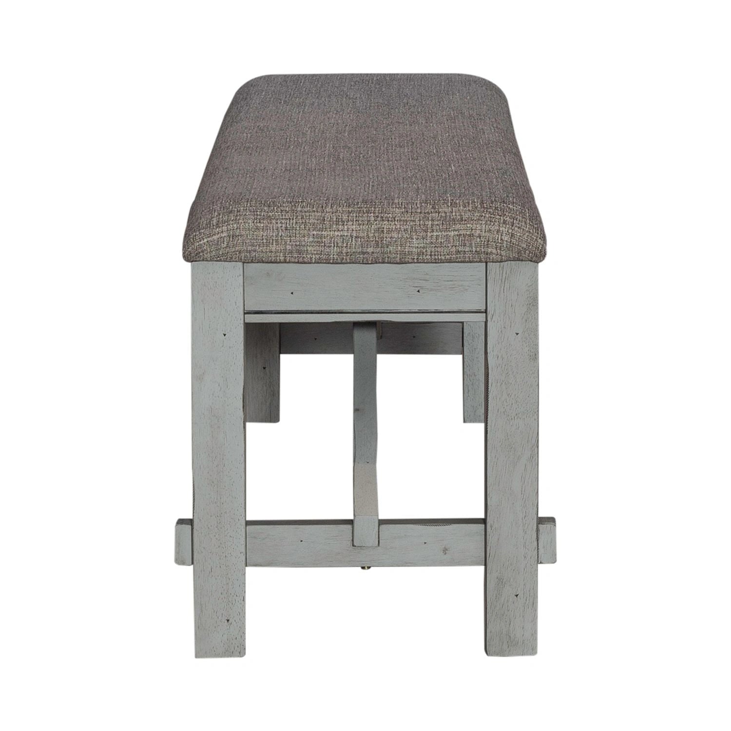 Newport Dining Bench in Smokey Grey image
