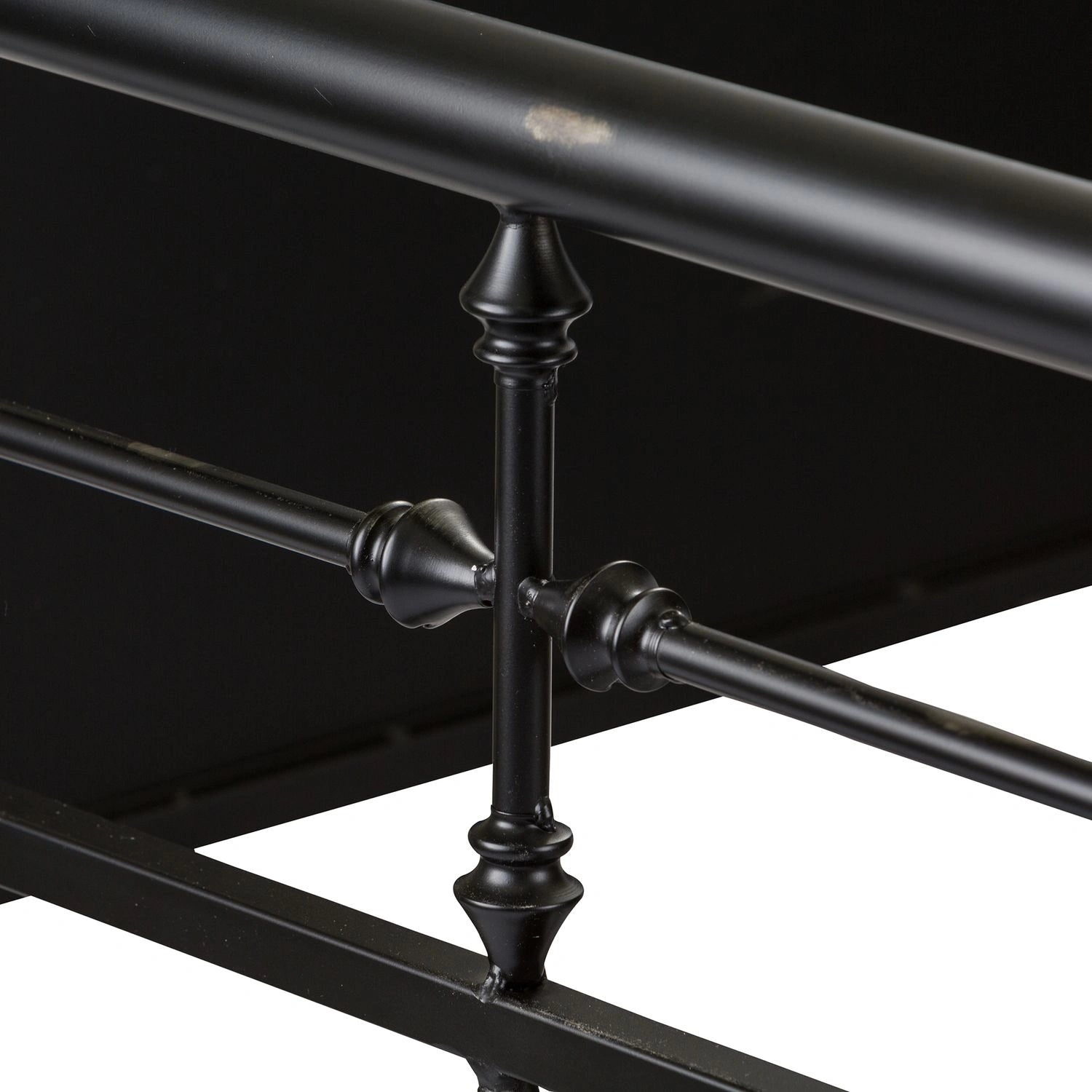 Vintage Series Metal Bed in Black image