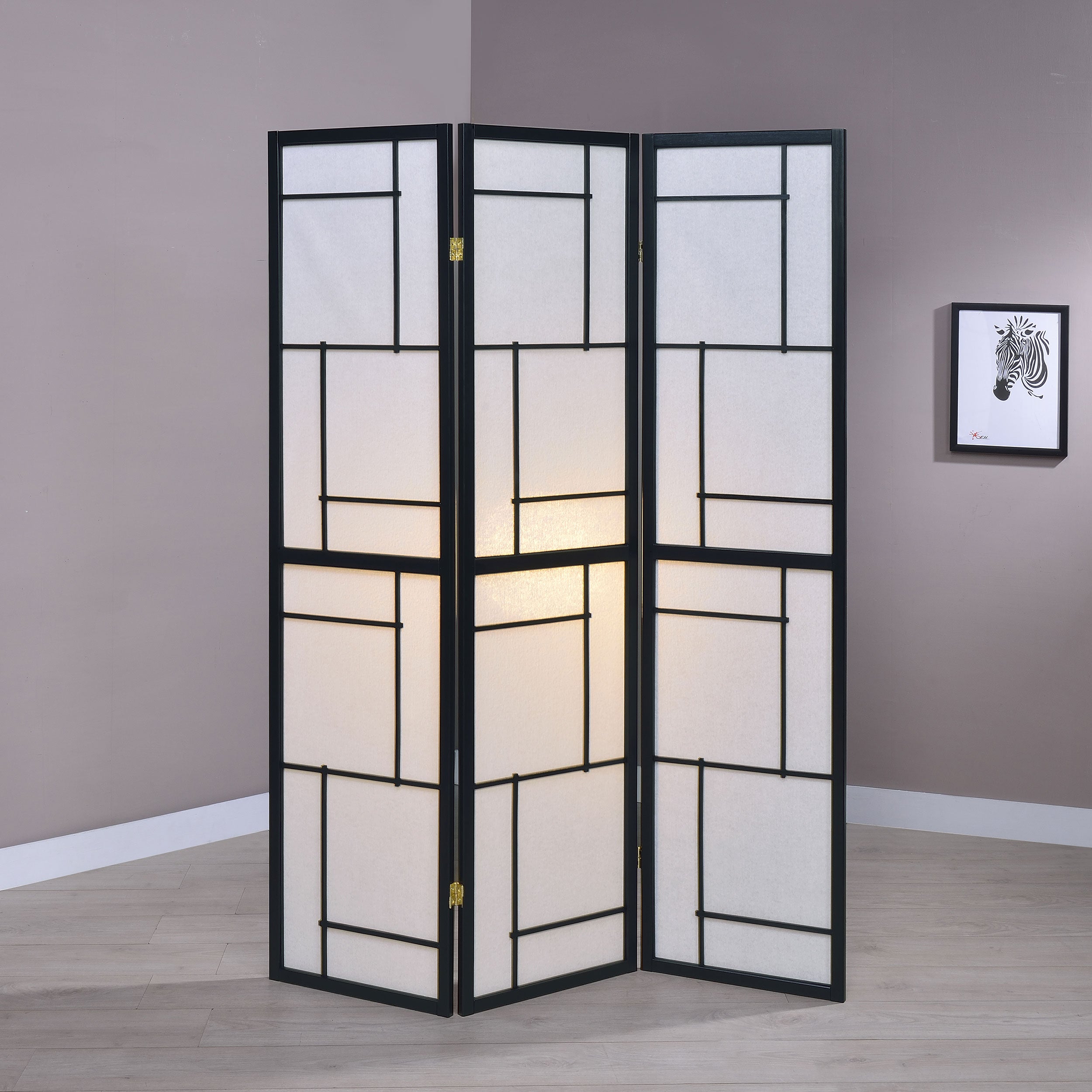 Damis Three-Panel Room Divider - Luxury Home Furniture (MI)