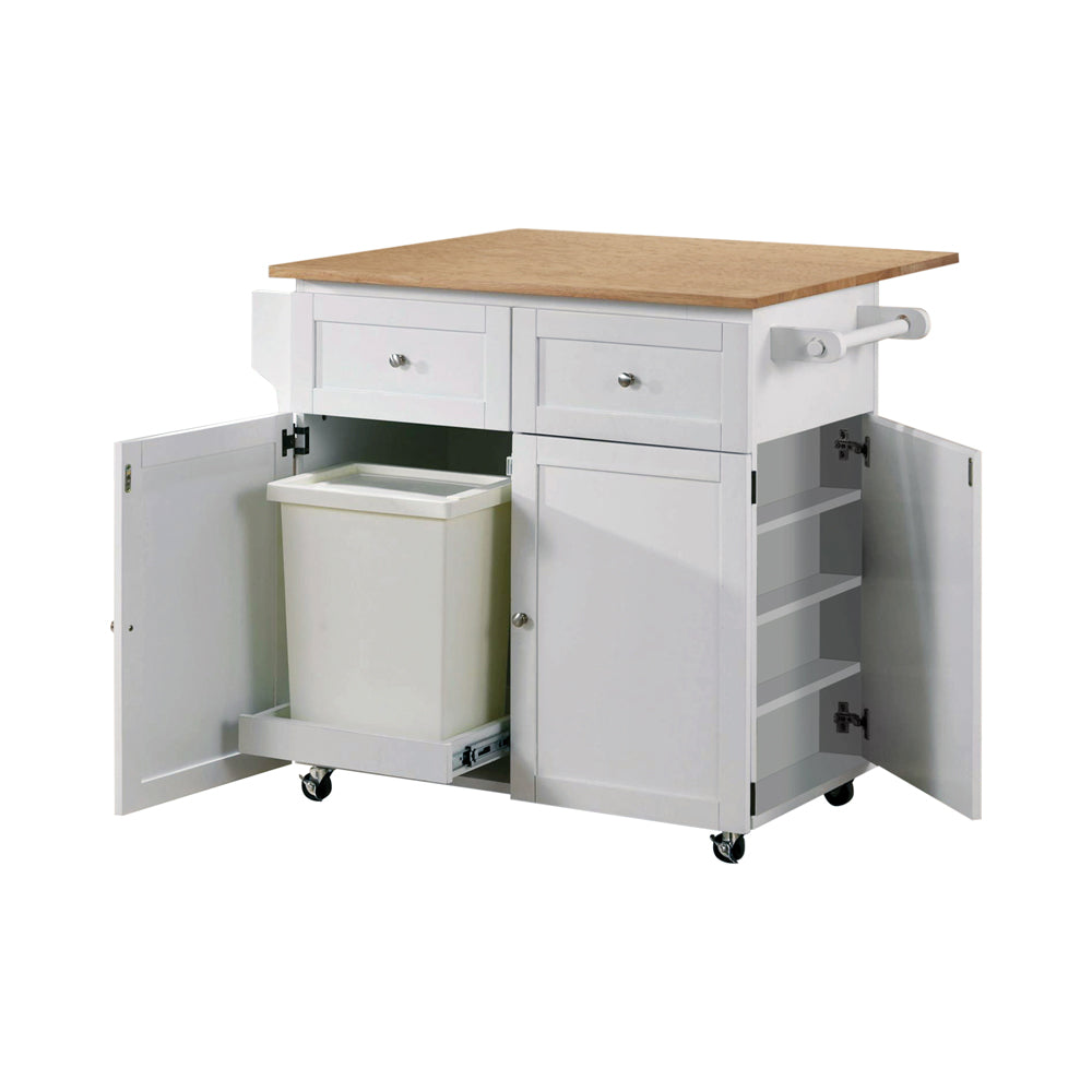 Jalen Kitchen Cart - Luxury Home Furniture (MI)