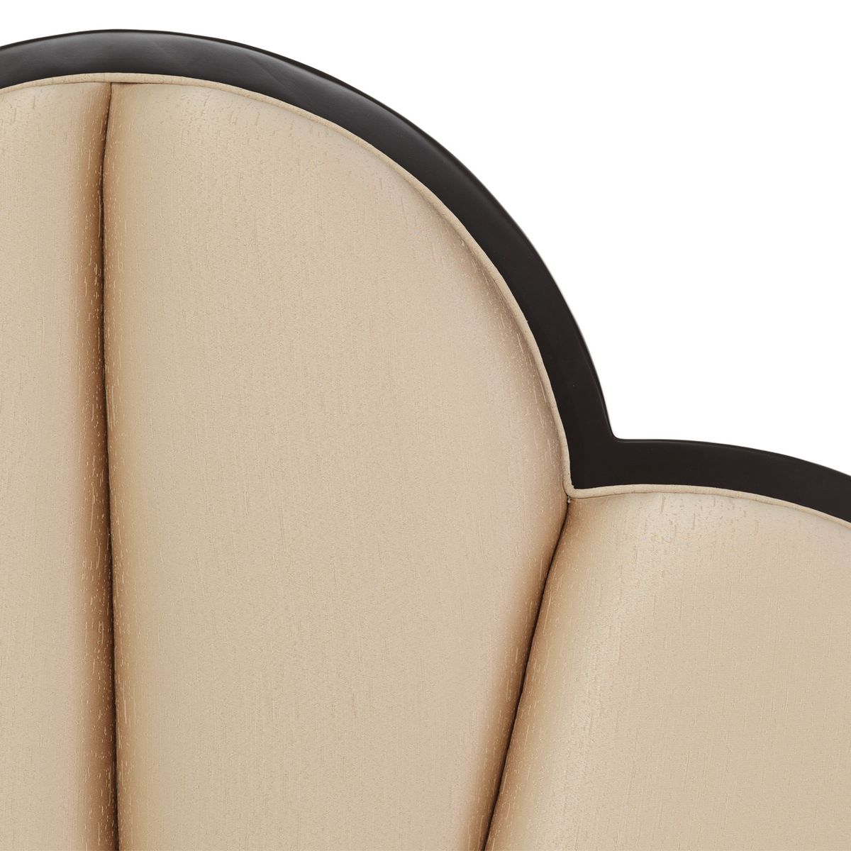 AICO Malibu Crest King Scalloped Panel Bed in Dark Espresso - Luxury Home Furniture (MI)