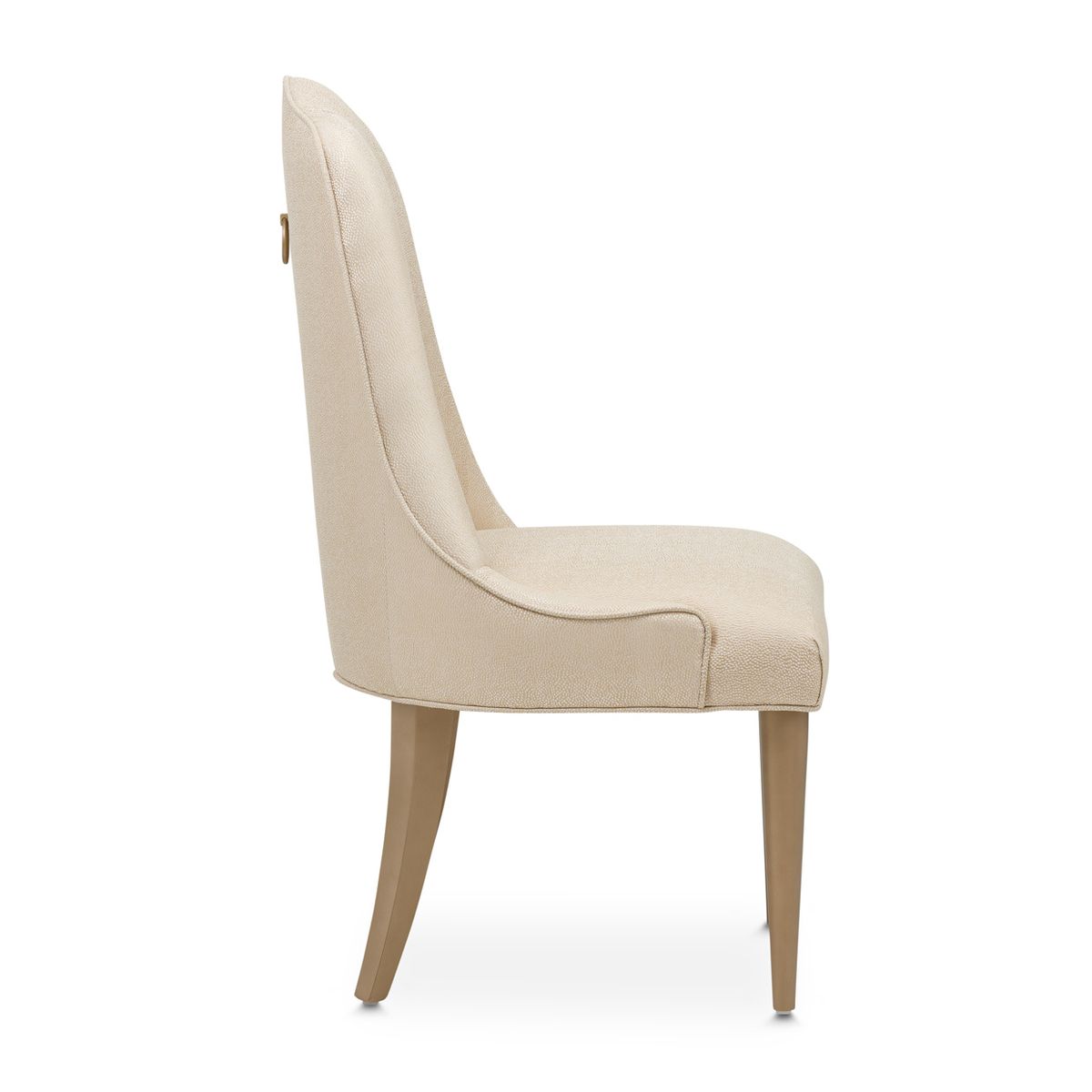AICO Malibu Crest Side Chair in Crotch Mahogany (Set of 2) - Luxury Home Furniture (MI)