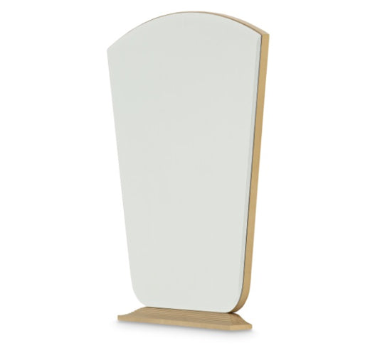 AICO Malibu Crest Vanity Mirror in Burnished Gold - Luxury Home Furniture (MI)