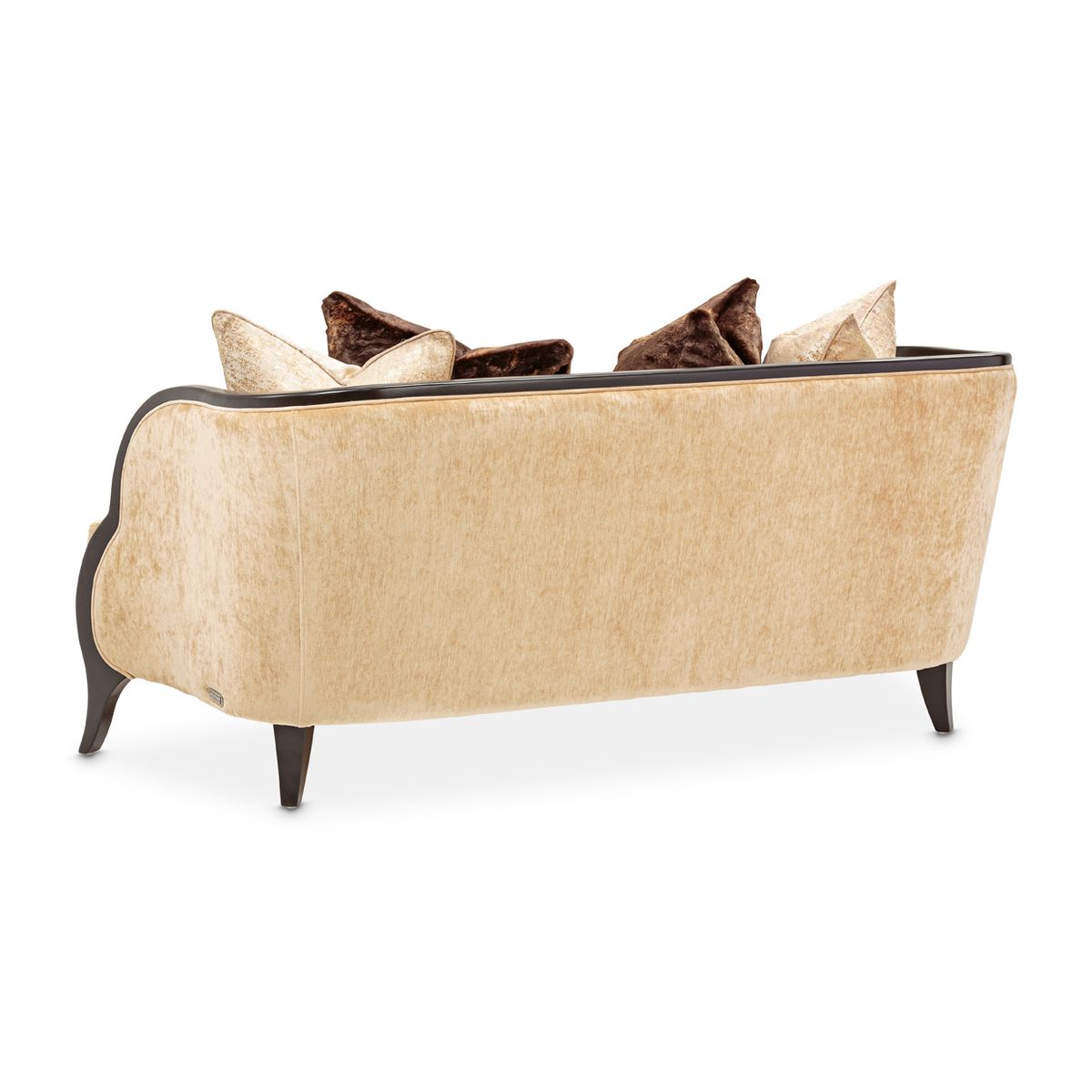 AICO Malibu Crest Loveseat in Dark Espresso - Luxury Home Furniture (MI)