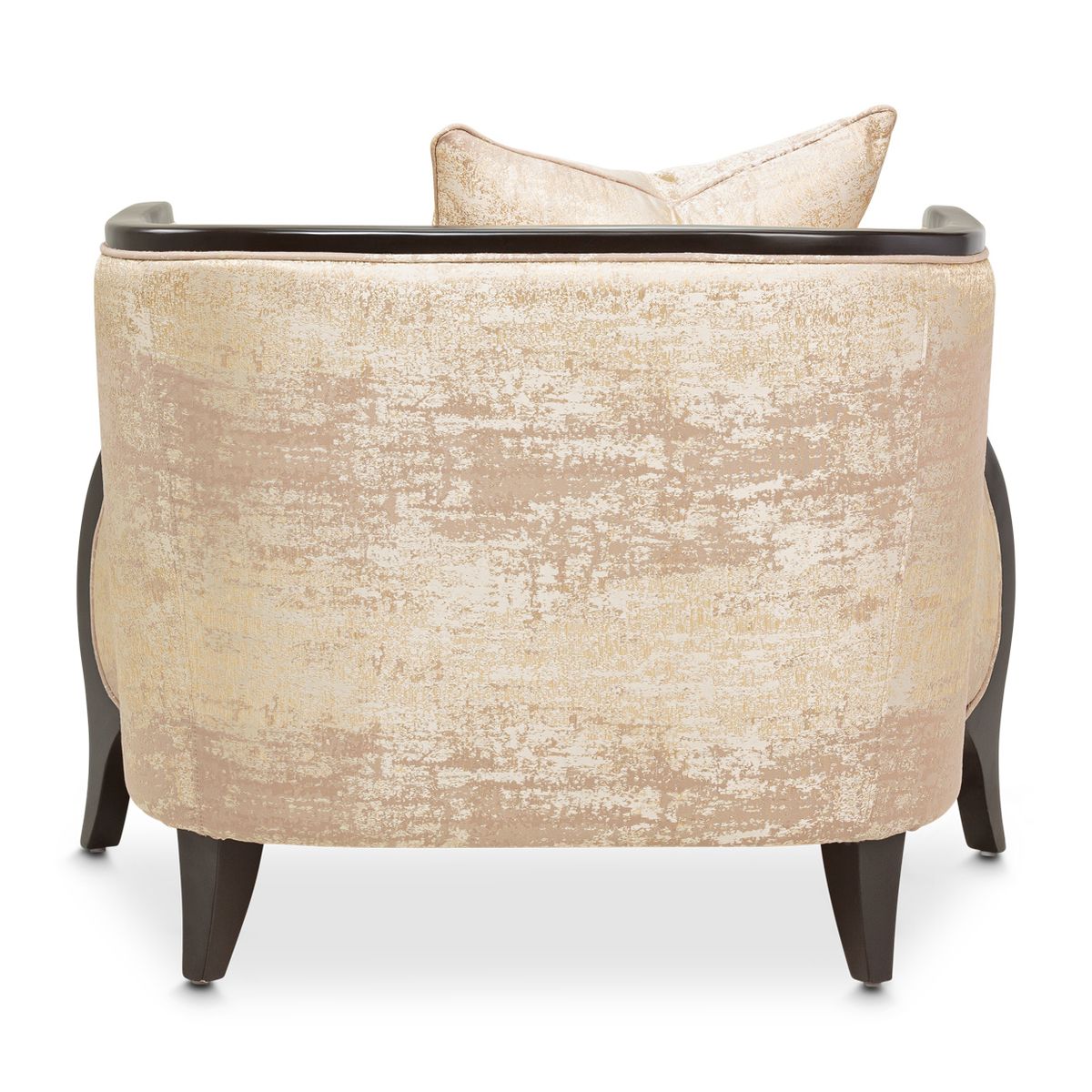 AICO Malibu Crest Living Room Chair in Dark Espresso - Luxury Home Furniture (MI)