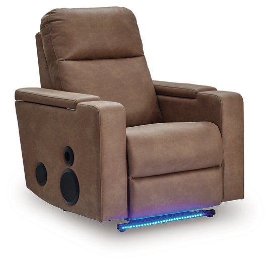 Lorrenton Power Glider Recliner with Audio System - Luxury Home Furniture (MI)