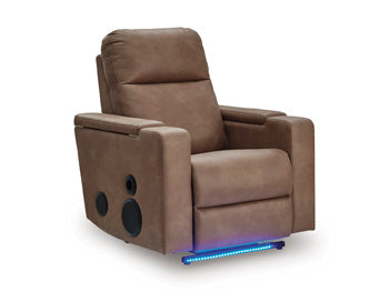 Lorrenton Power Glider Recliner with Audio System - Luxury Home Furniture (MI)