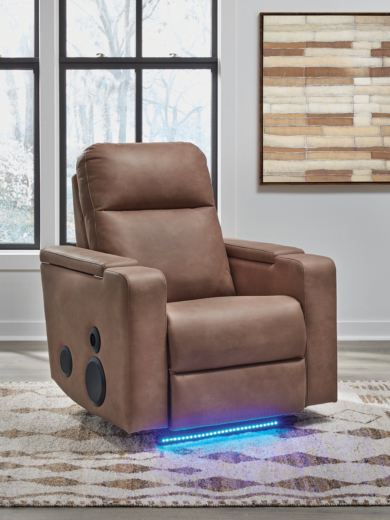 Lorrenton Power Glider Recliner with Audio System - Luxury Home Furniture (MI)