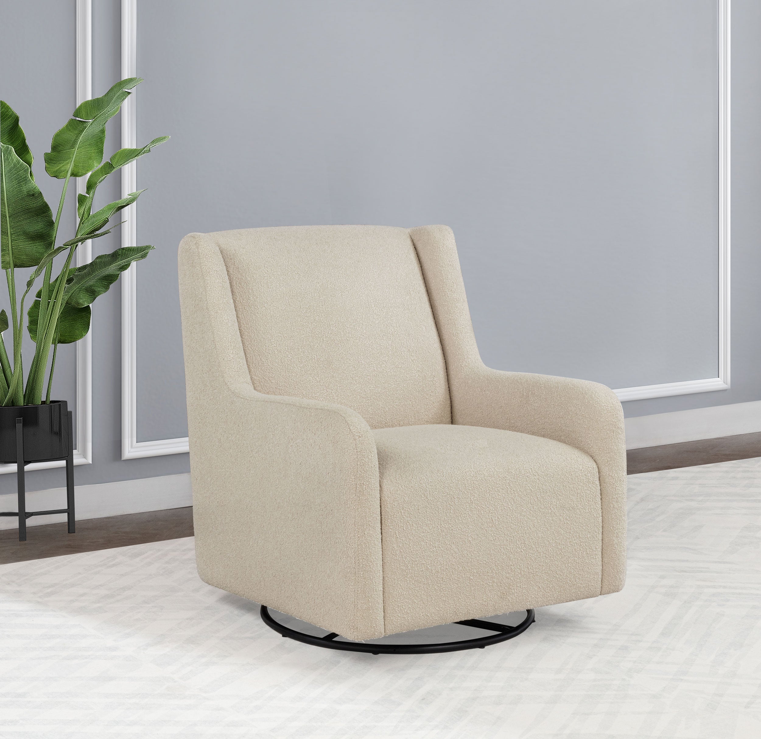 Serra Swivel Glider Chair - Luxury Home Furniture (MI)