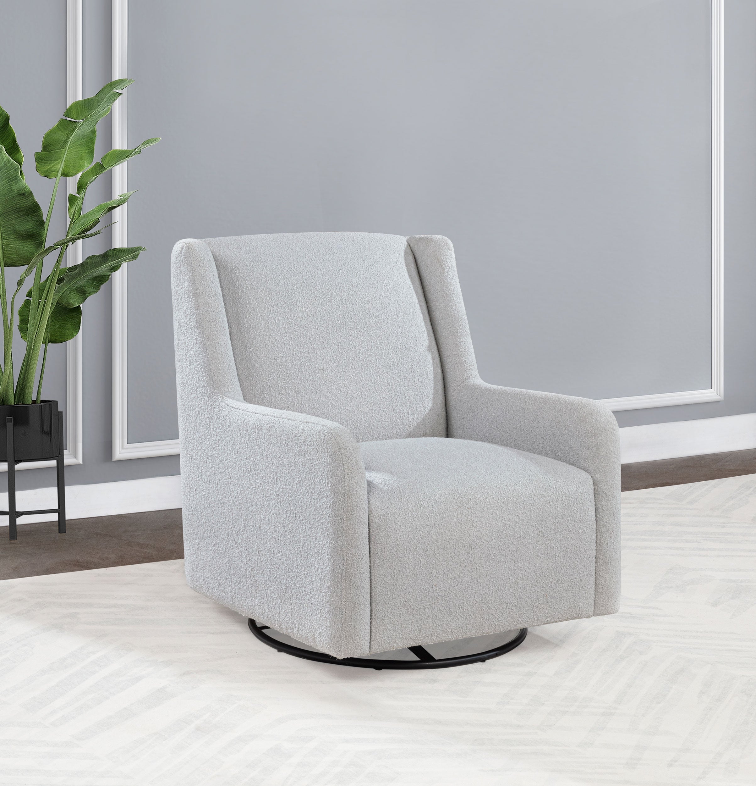 Serra Swivel Glider Chair - Luxury Home Furniture (MI)