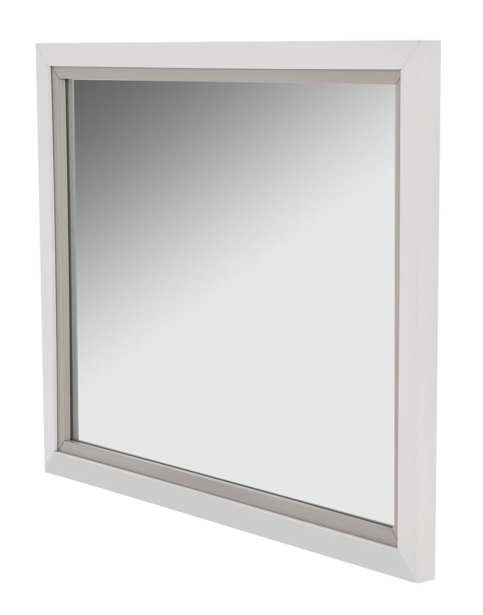 AICO Sky Tower Dresser Mirror in White Cloud - Luxury Home Furniture (MI)