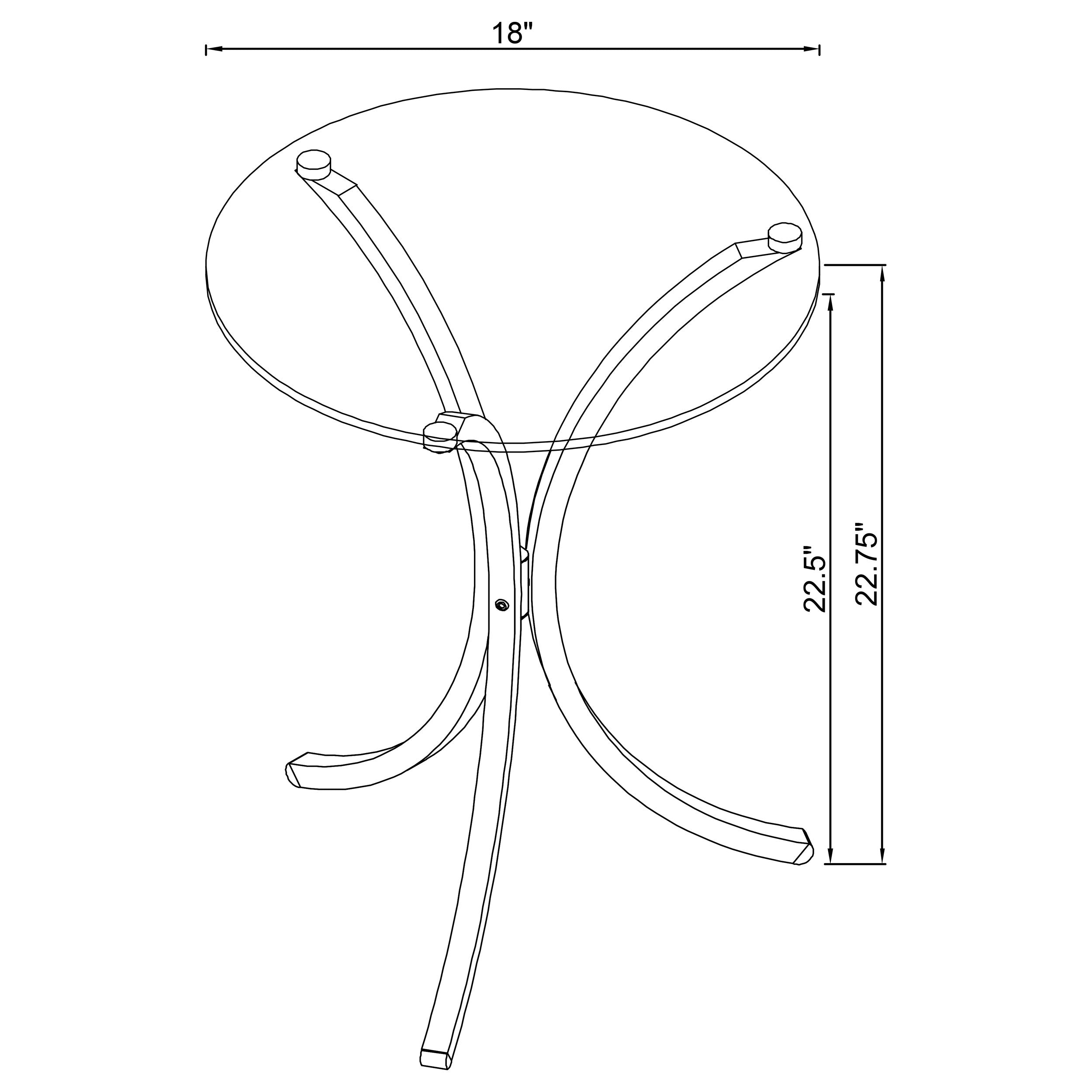 Eloise Side Table - Luxury Home Furniture (MI)