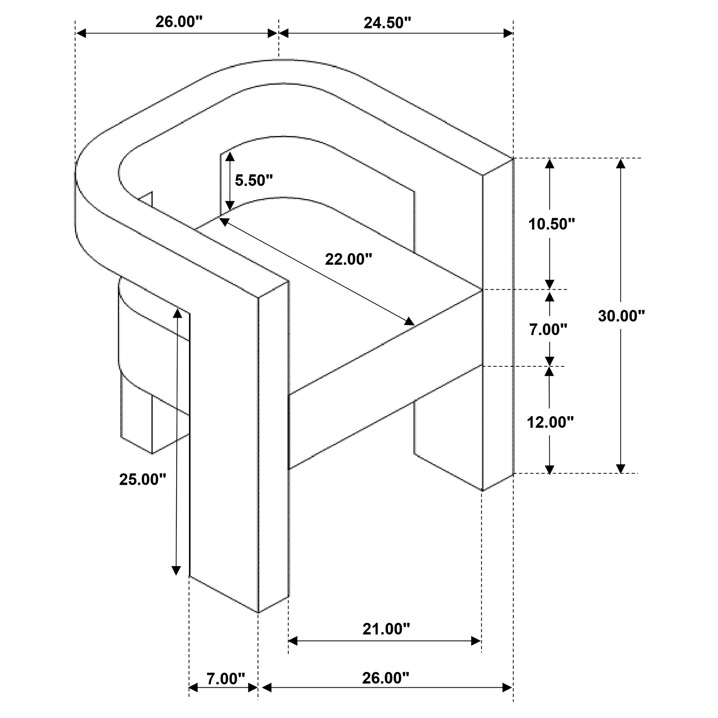 Petra Accent Chair - Luxury Home Furniture (MI)