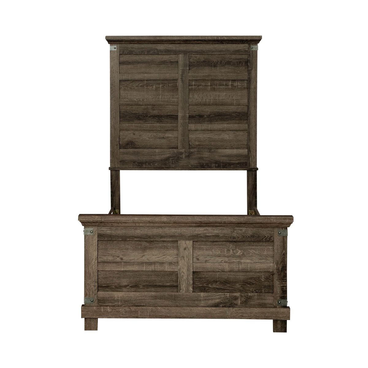 Liberty Furniture Lakeside Haven Opt Twin Panel Bed in Brownstone 903-BR-TPB