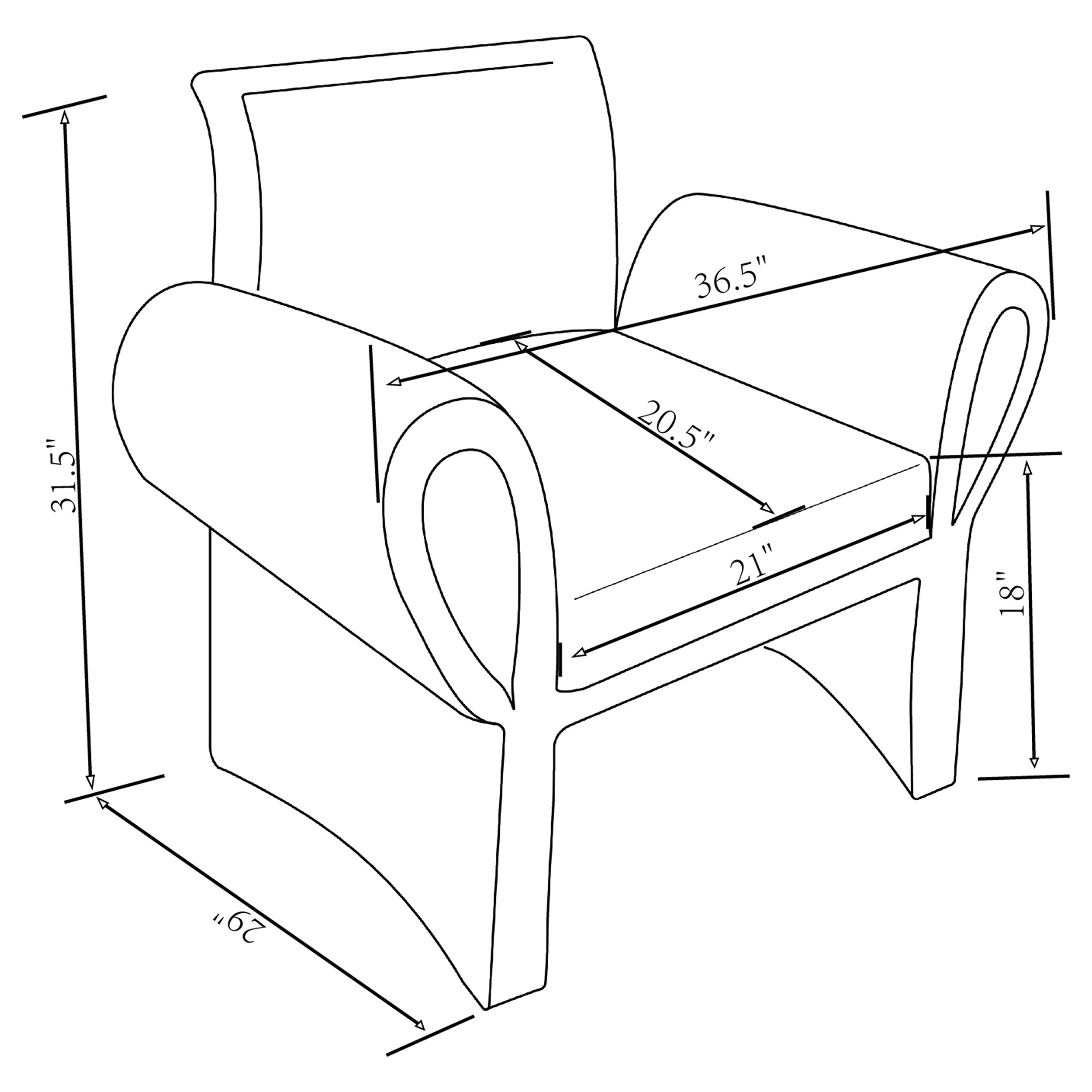 Liana Accent Chair - Luxury Home Furniture (MI)
