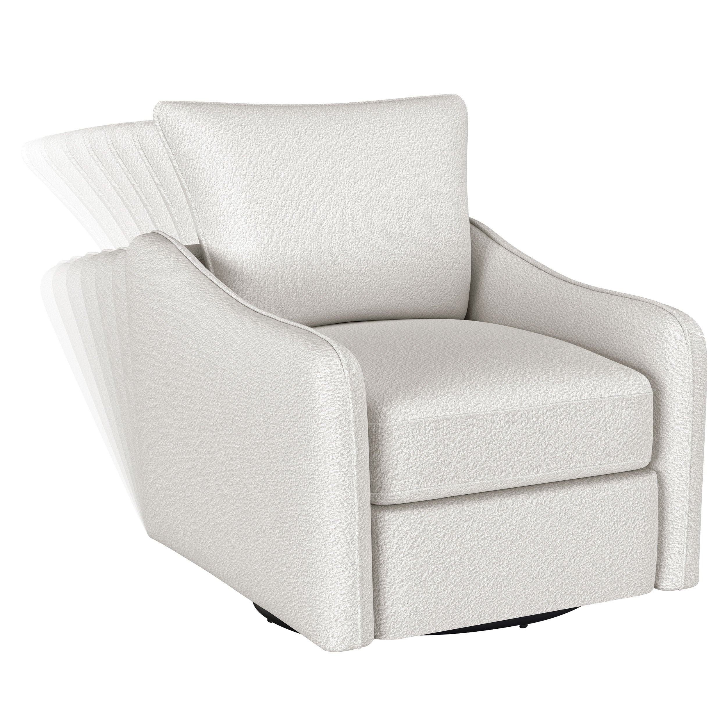 Madia Swivel Glider Chair - Luxury Home Furniture (MI)
