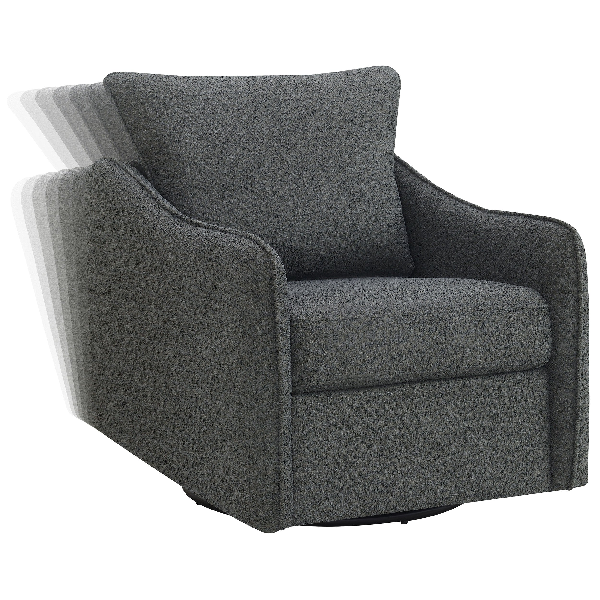 Madia Swivel Glider Chair - Luxury Home Furniture (MI)