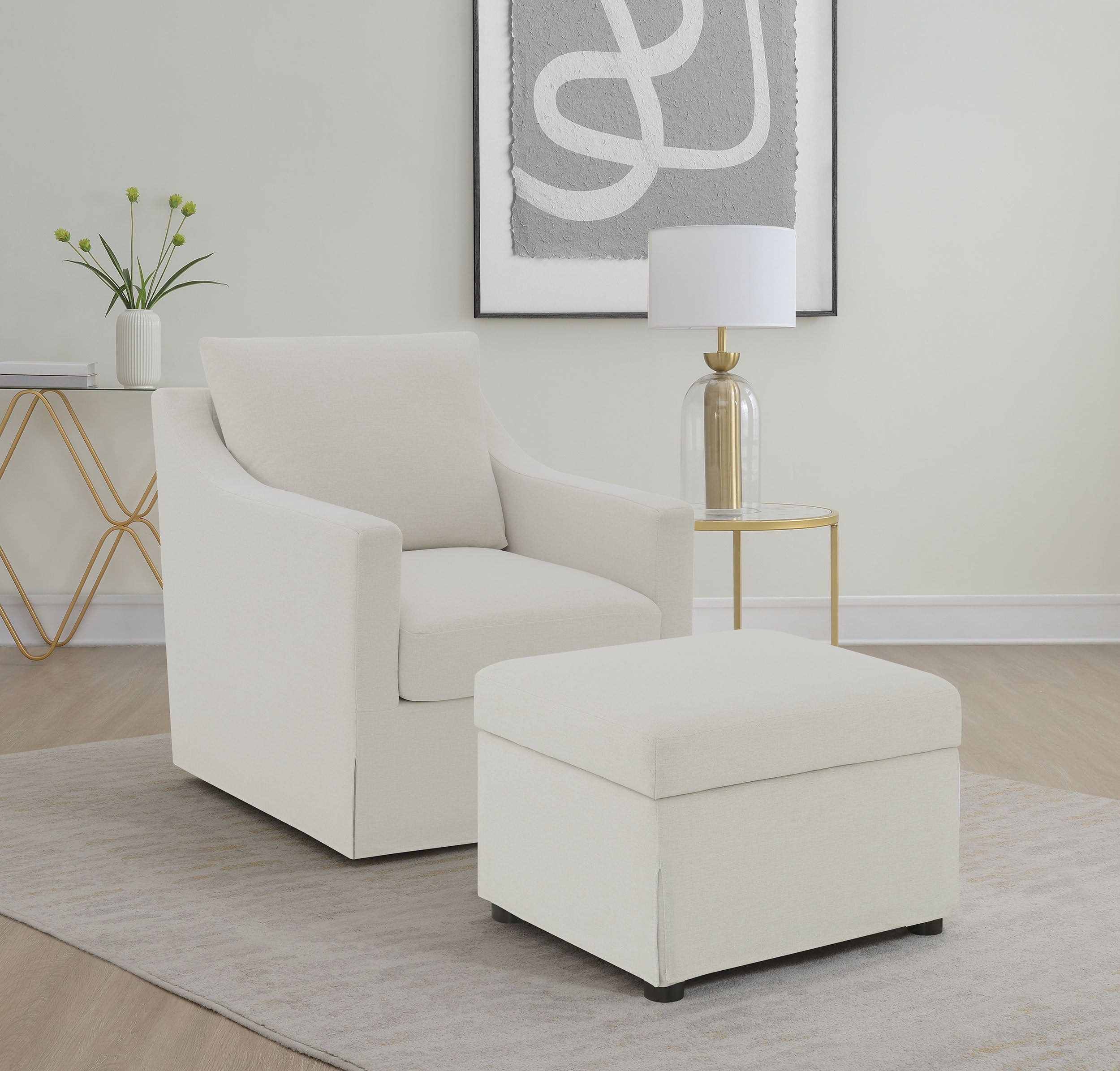 Winter Storage Ottoman - Luxury Home Furniture (MI)