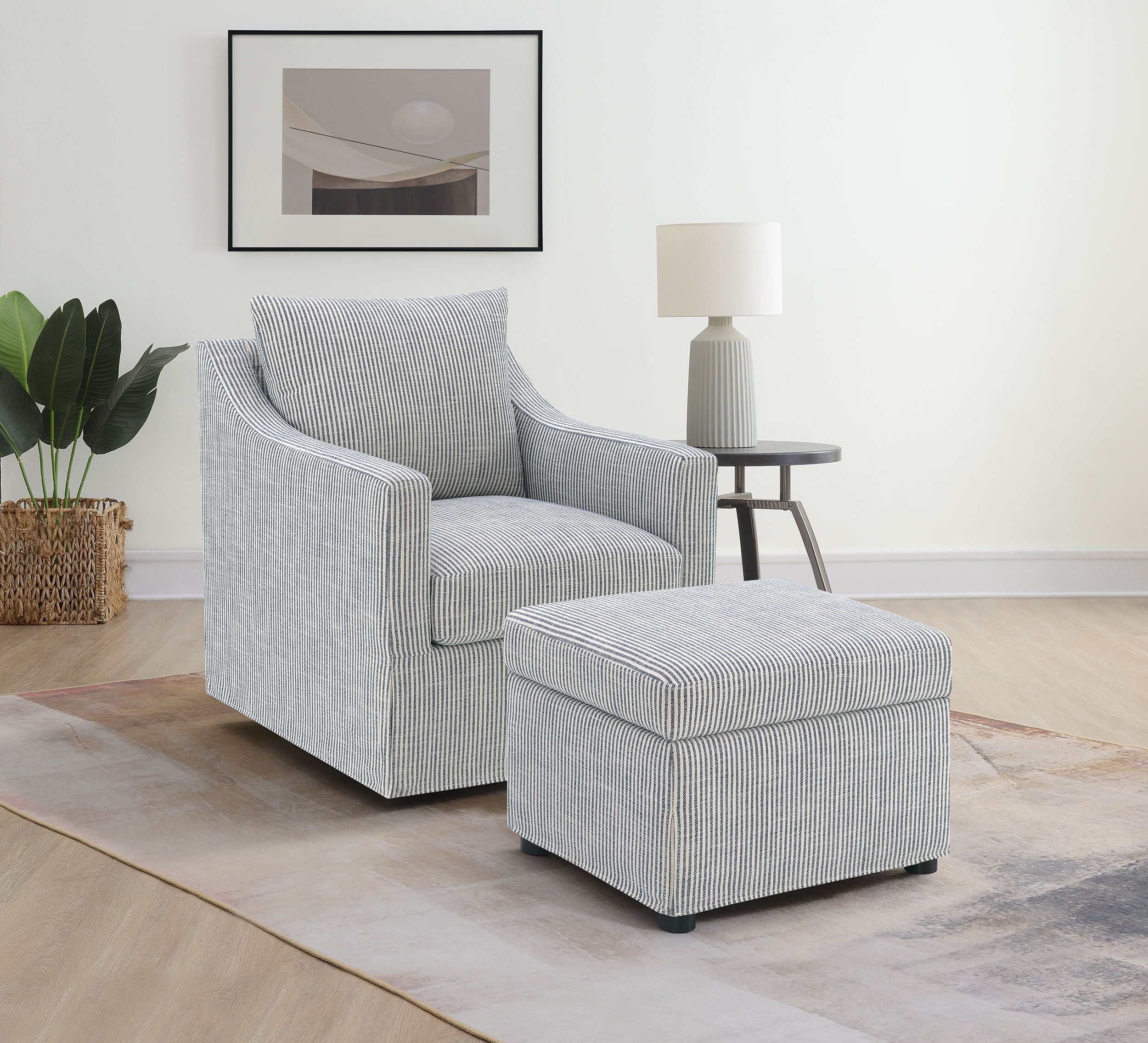 Winter Swivel Accent Chair - Luxury Home Furniture (MI)