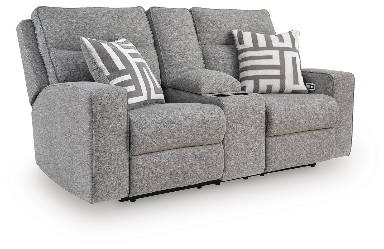 Biscoe Power Reclining Loveseat - Luxury Home Furniture (MI)