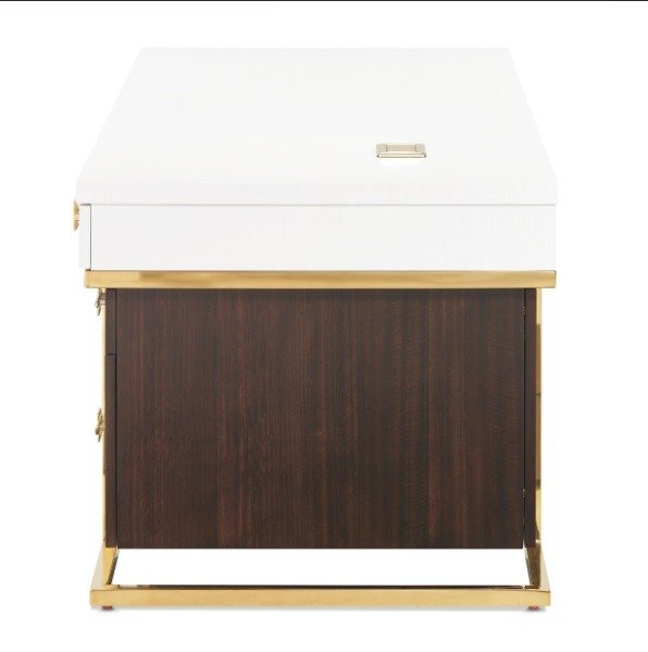AICO Belmont Place Desk in Espresso - Luxury Home Furniture (MI)